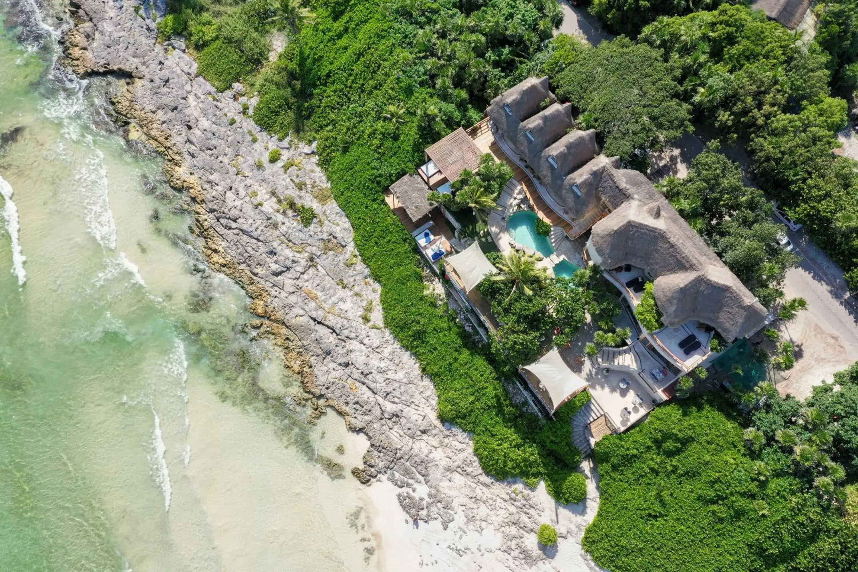 Sea view in Mezzanine Tulum, a Small Luxury Hotel Sea view in Mezzanine Tulum, a Small Luxury Hotel