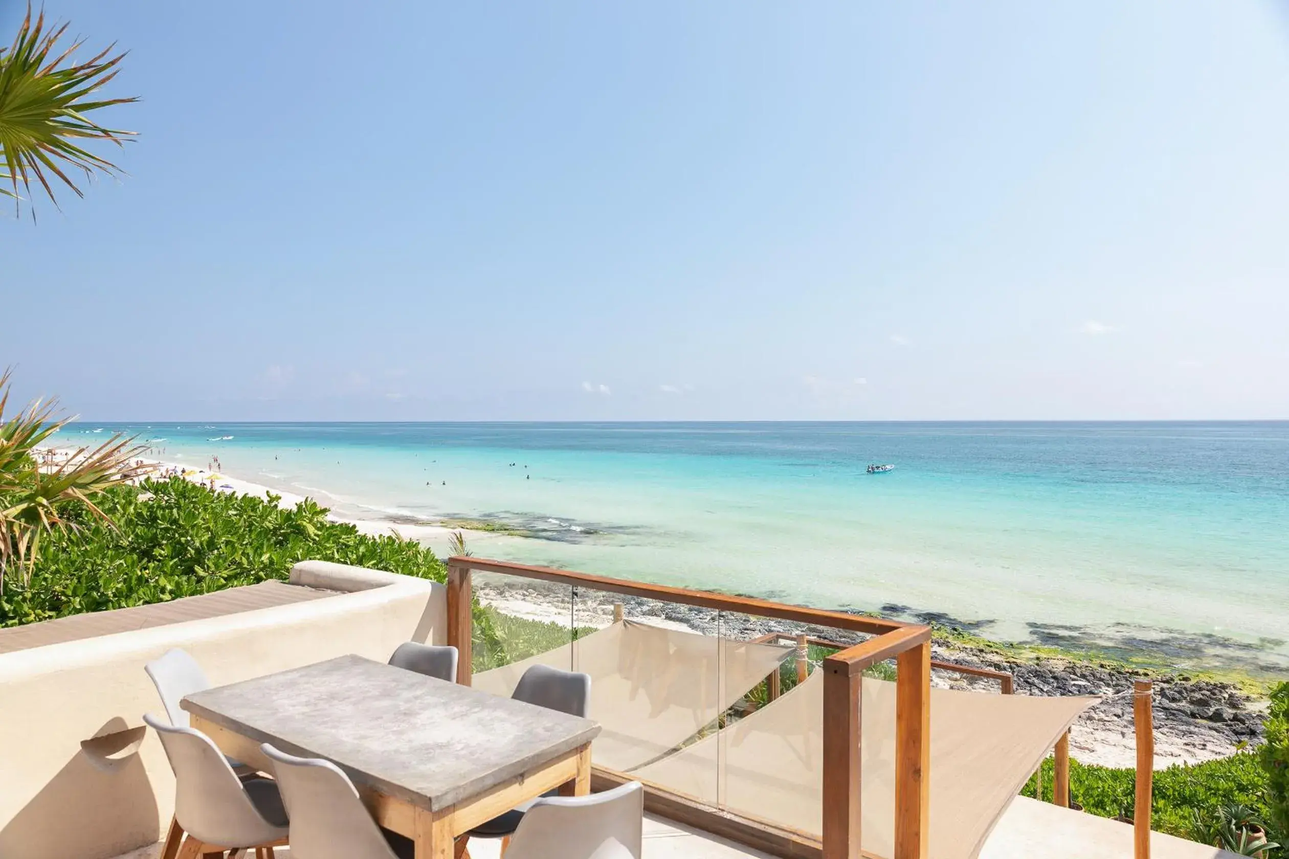 Sea view in Mezzanine Tulum, a Small Luxury Hotel Sea view in Mezzanine Tulum, a Small Luxury Hotel