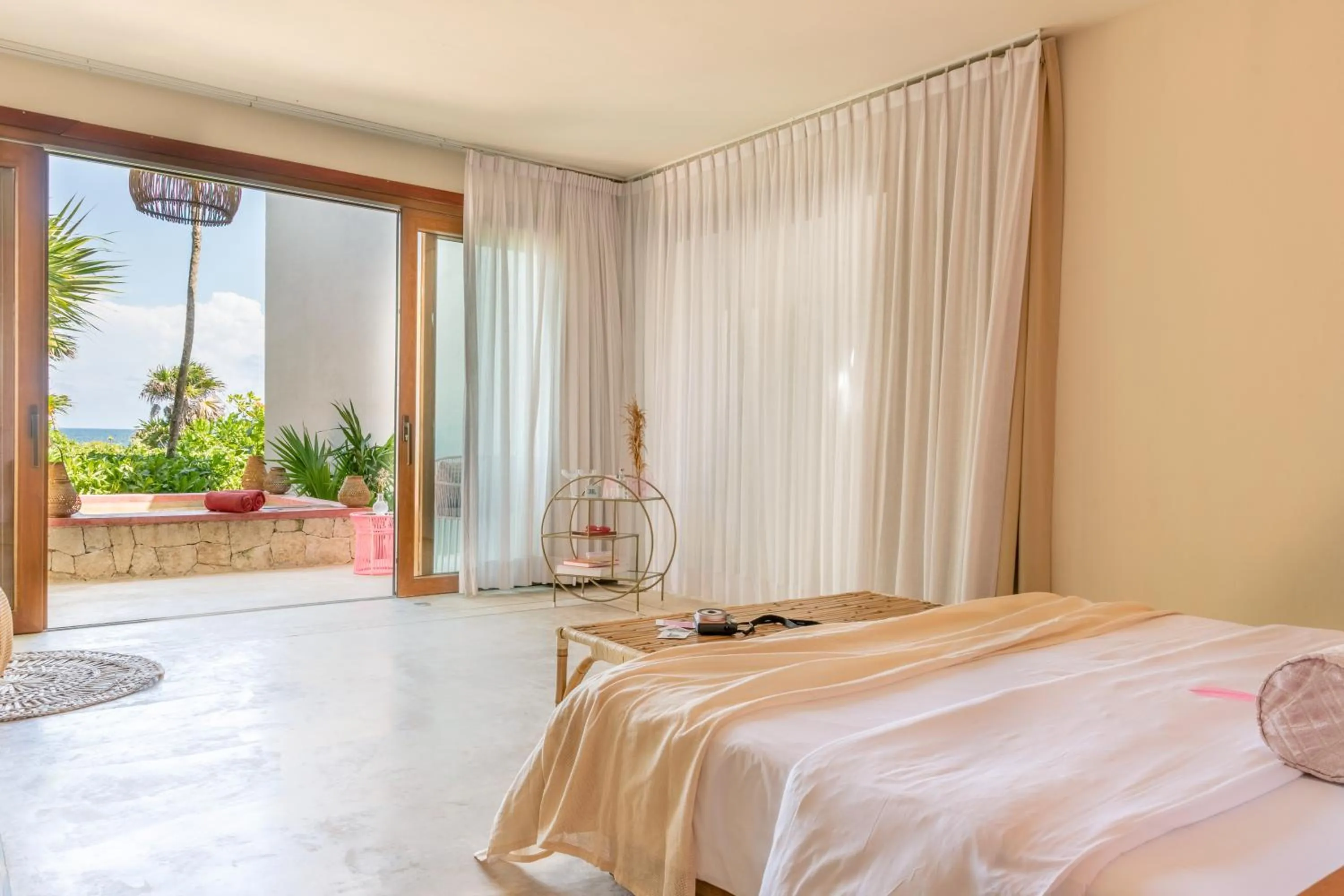 Sea view, Bed in Mi Amor Tulum, a Small Luxury Hotel