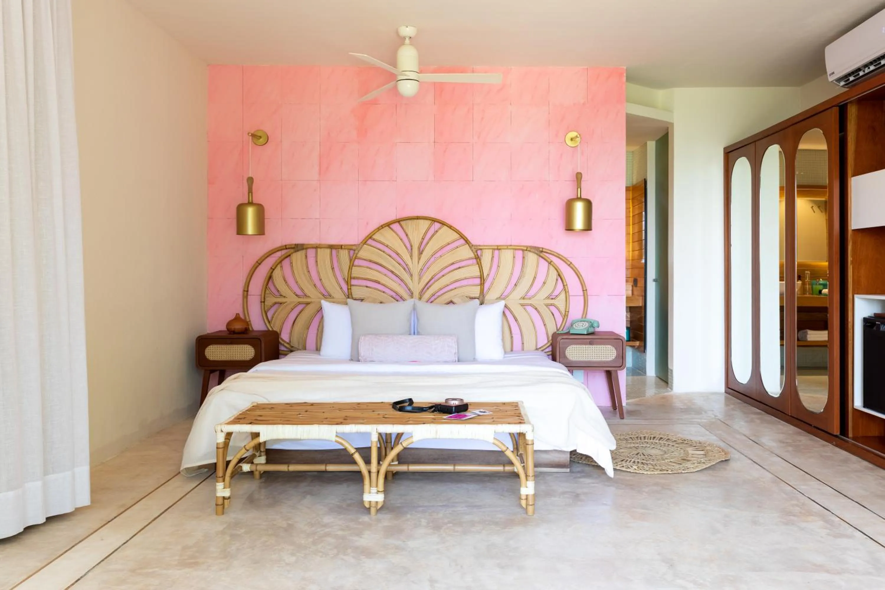 Landmark view, Bed in Mi Amor Tulum, a Small Luxury Hotel