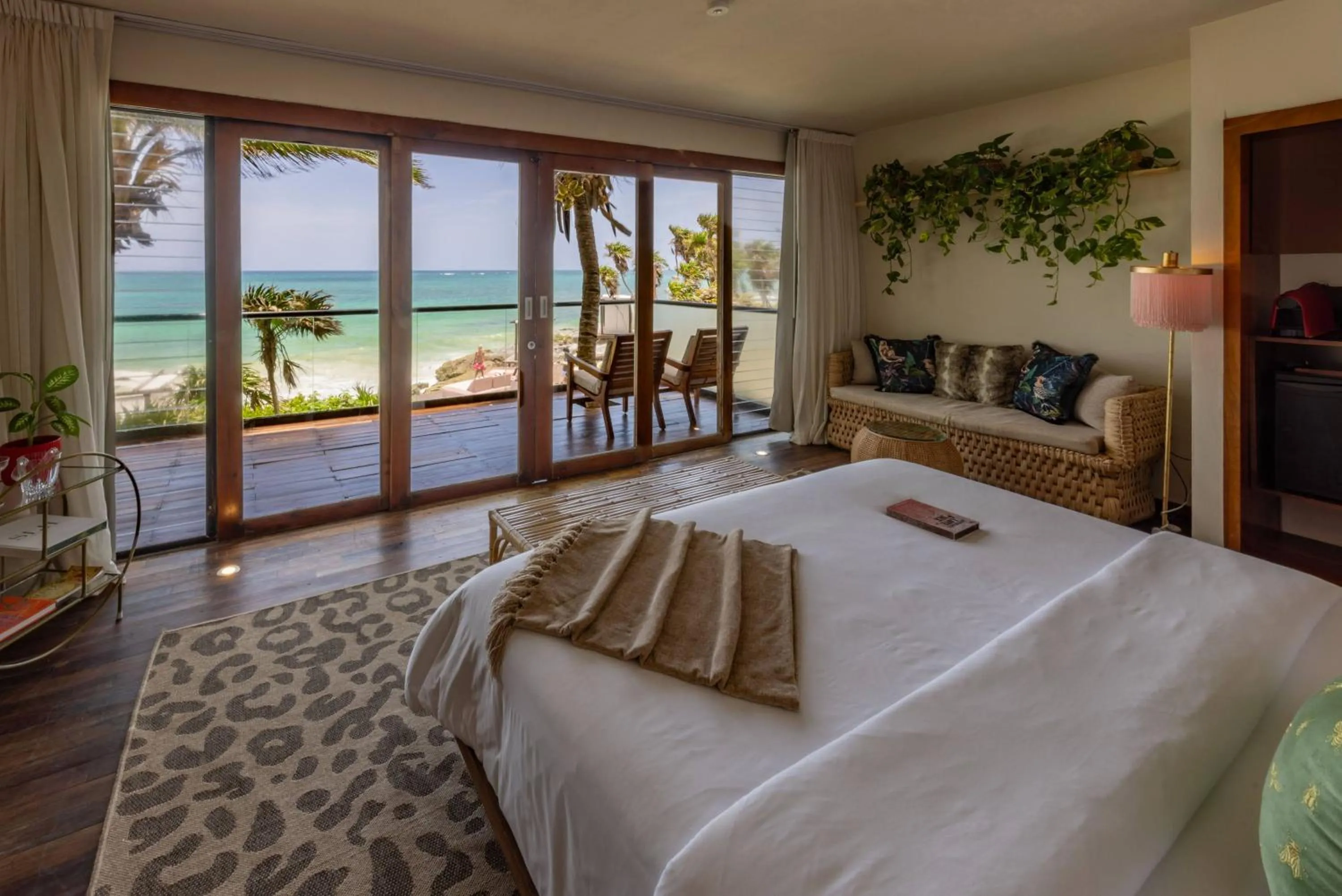 Sea view, Bed in Mi Amor Tulum, a Small Luxury Hotel