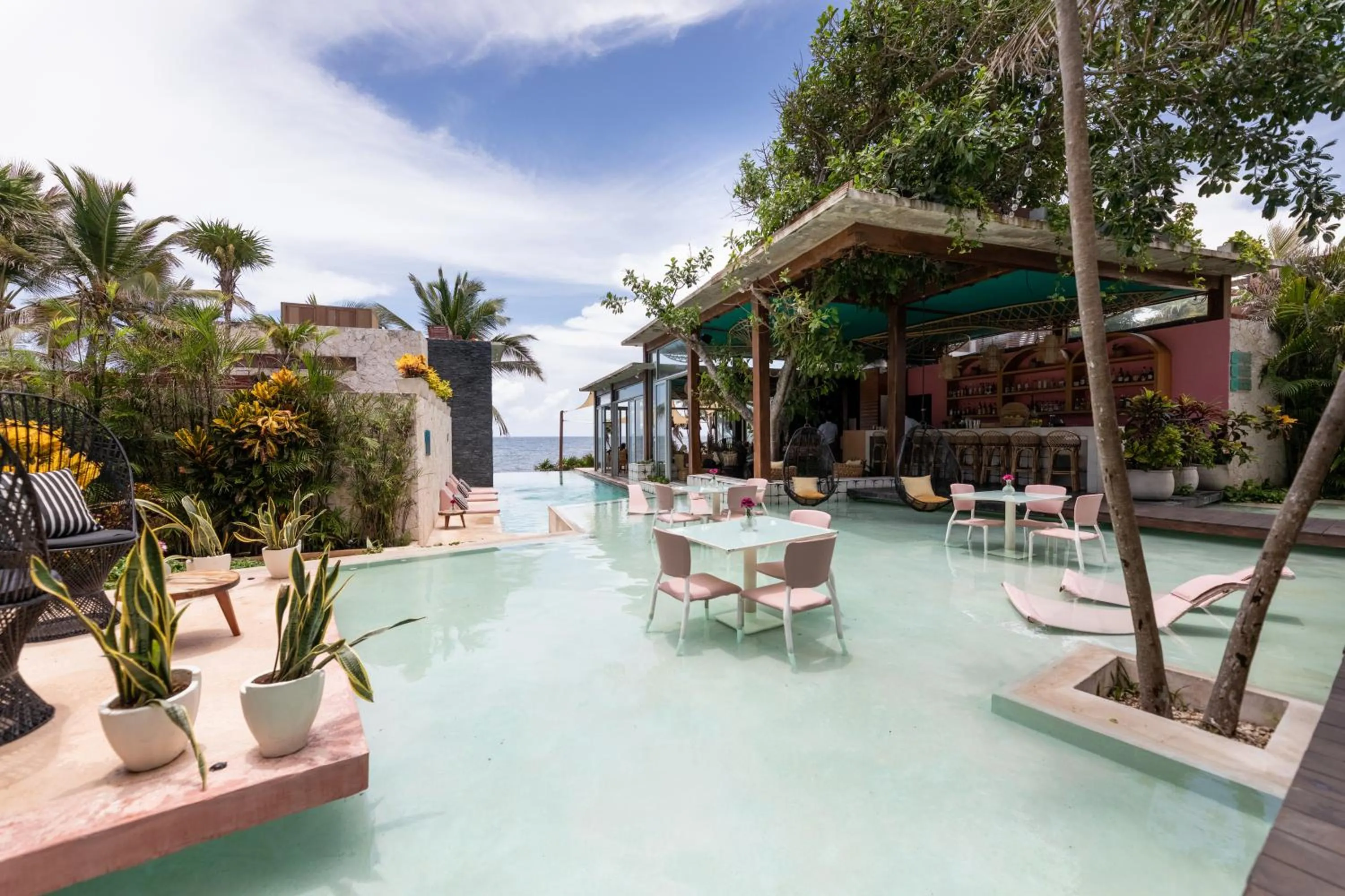 Swimming pool in Mi Amor Tulum, a Small Luxury Hotel