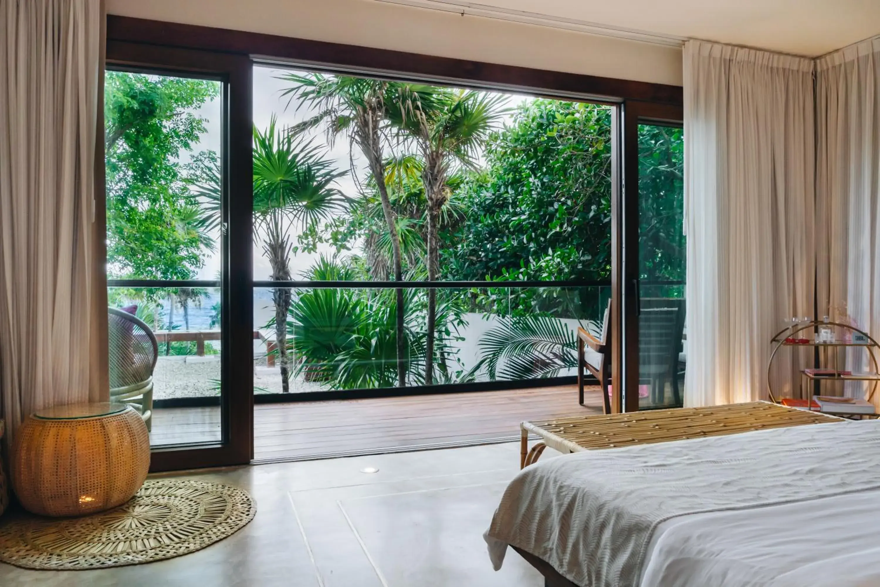 Garden view, Bed in Mi Amor Tulum, a Small Luxury Hotel Garden view, Bed in Mi Amor Tulum, a Small Luxury Hotel