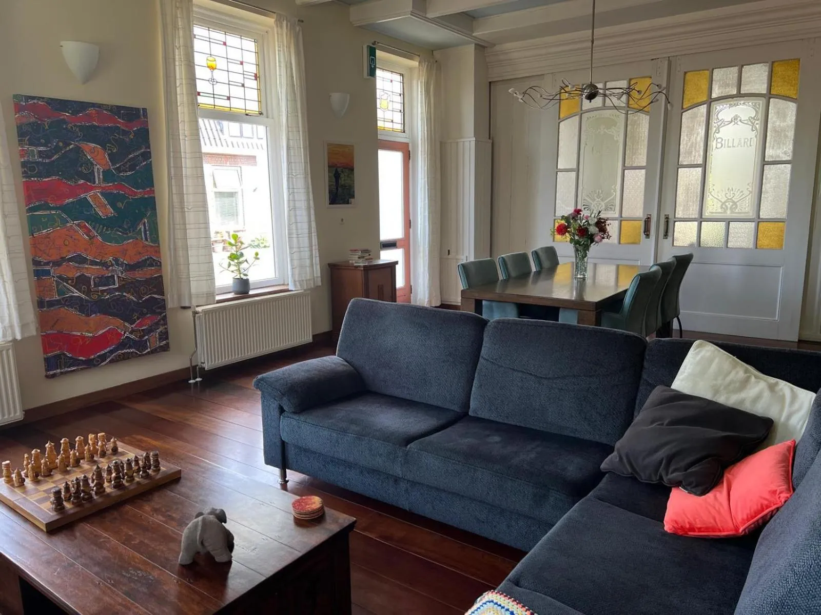 Living room in B&B 7de Hemel