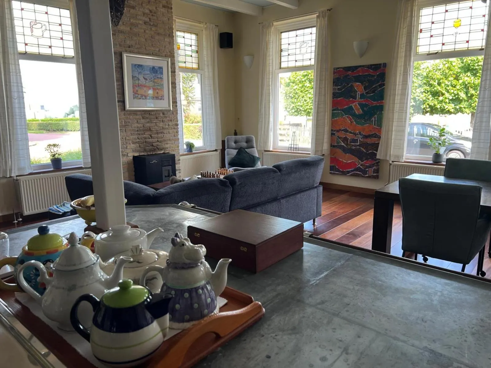 Living room in B&B 7de Hemel