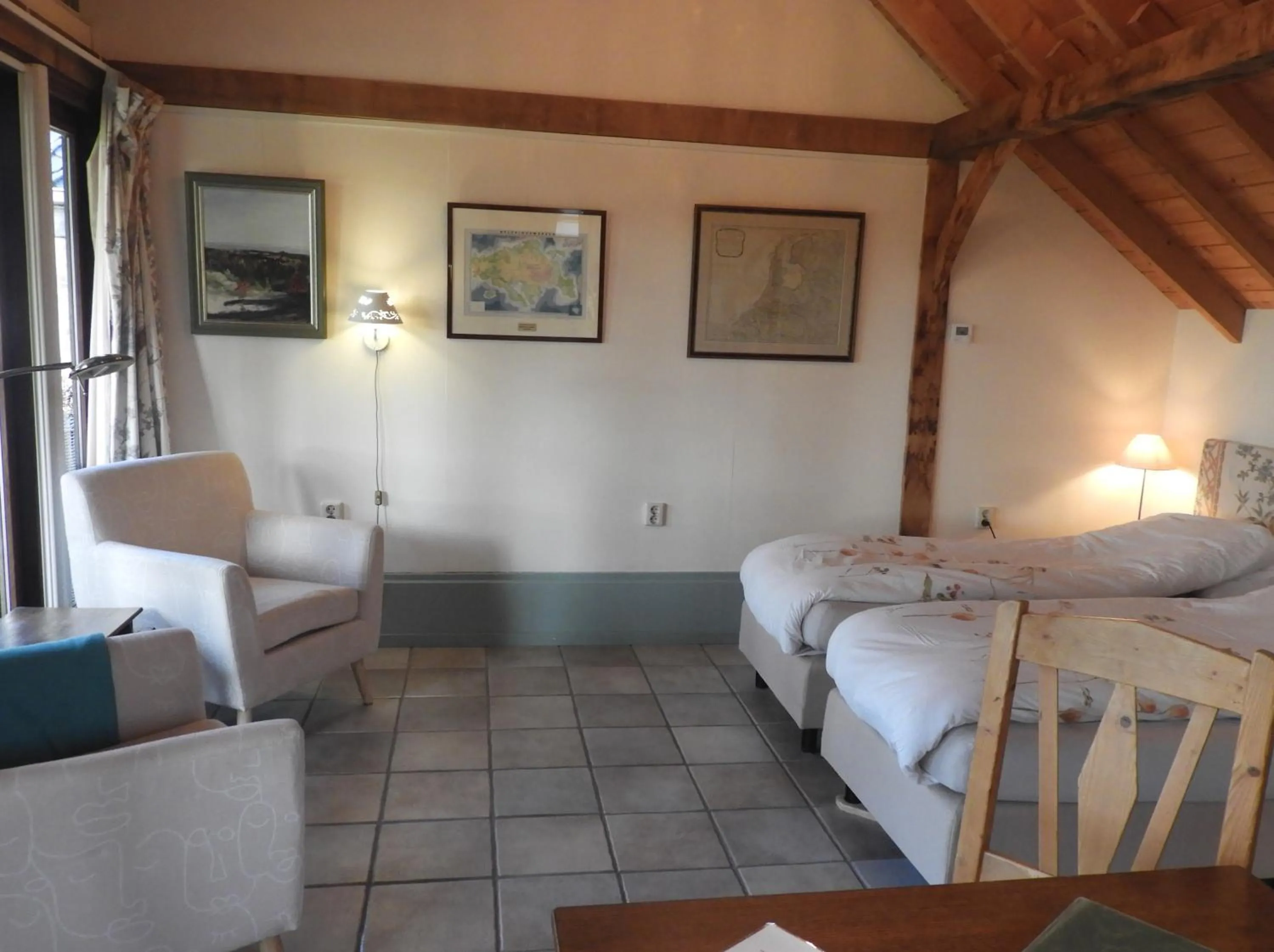 Seating area, Bed in Bed&Breakfast 't Eikeltje