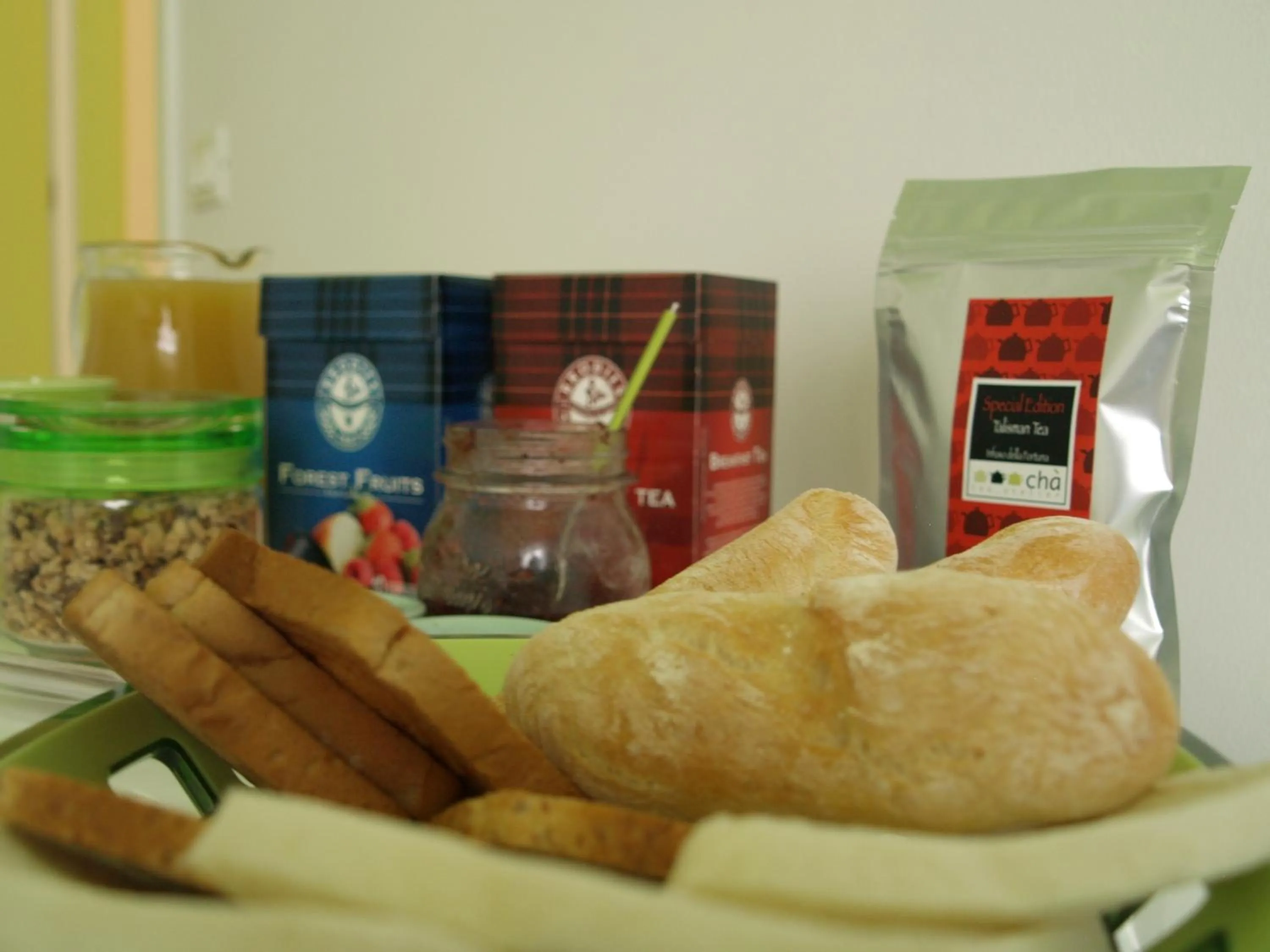 Food close-up in B&B Linea Verde