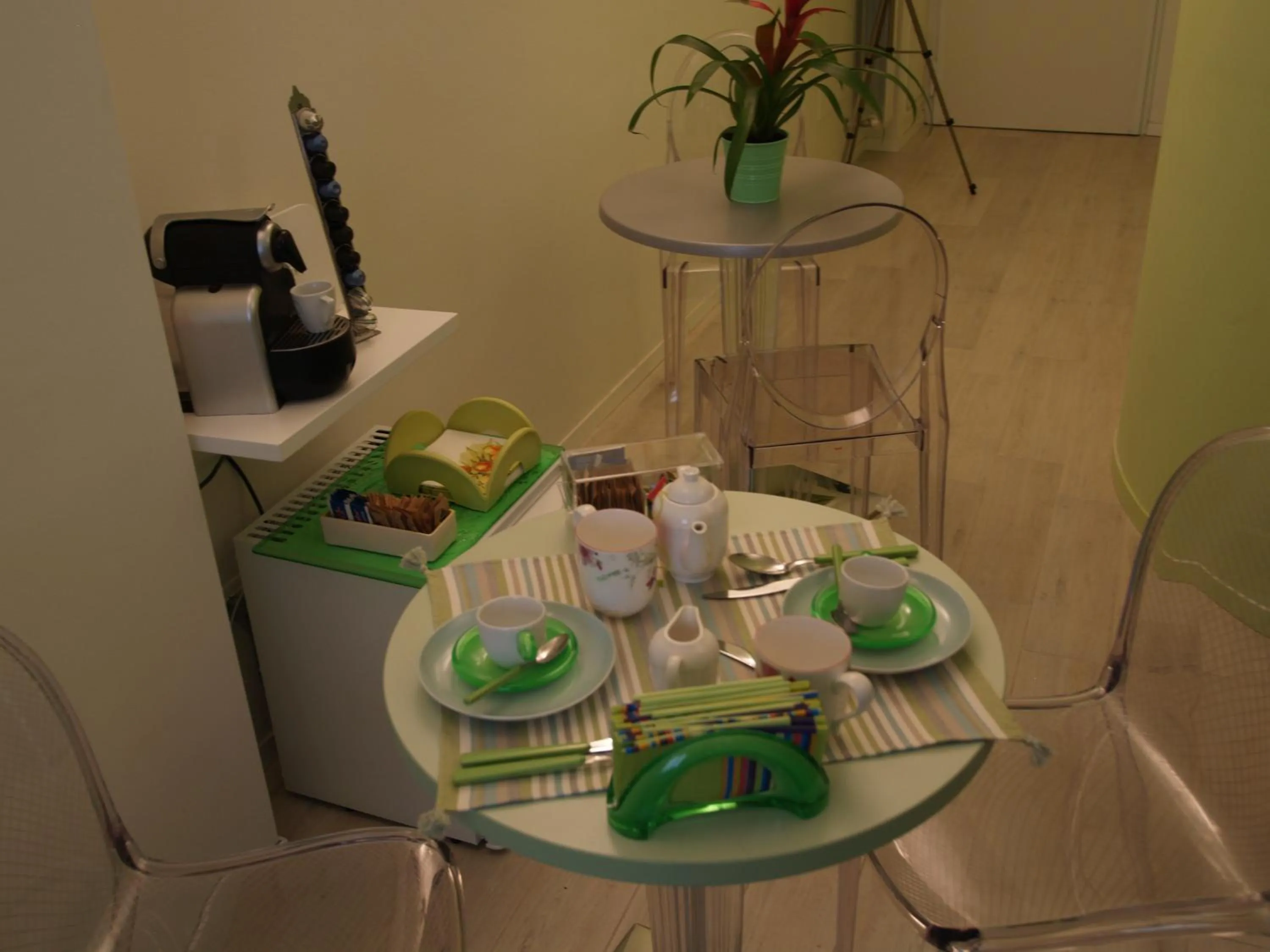 Dining area in B&B Linea Verde