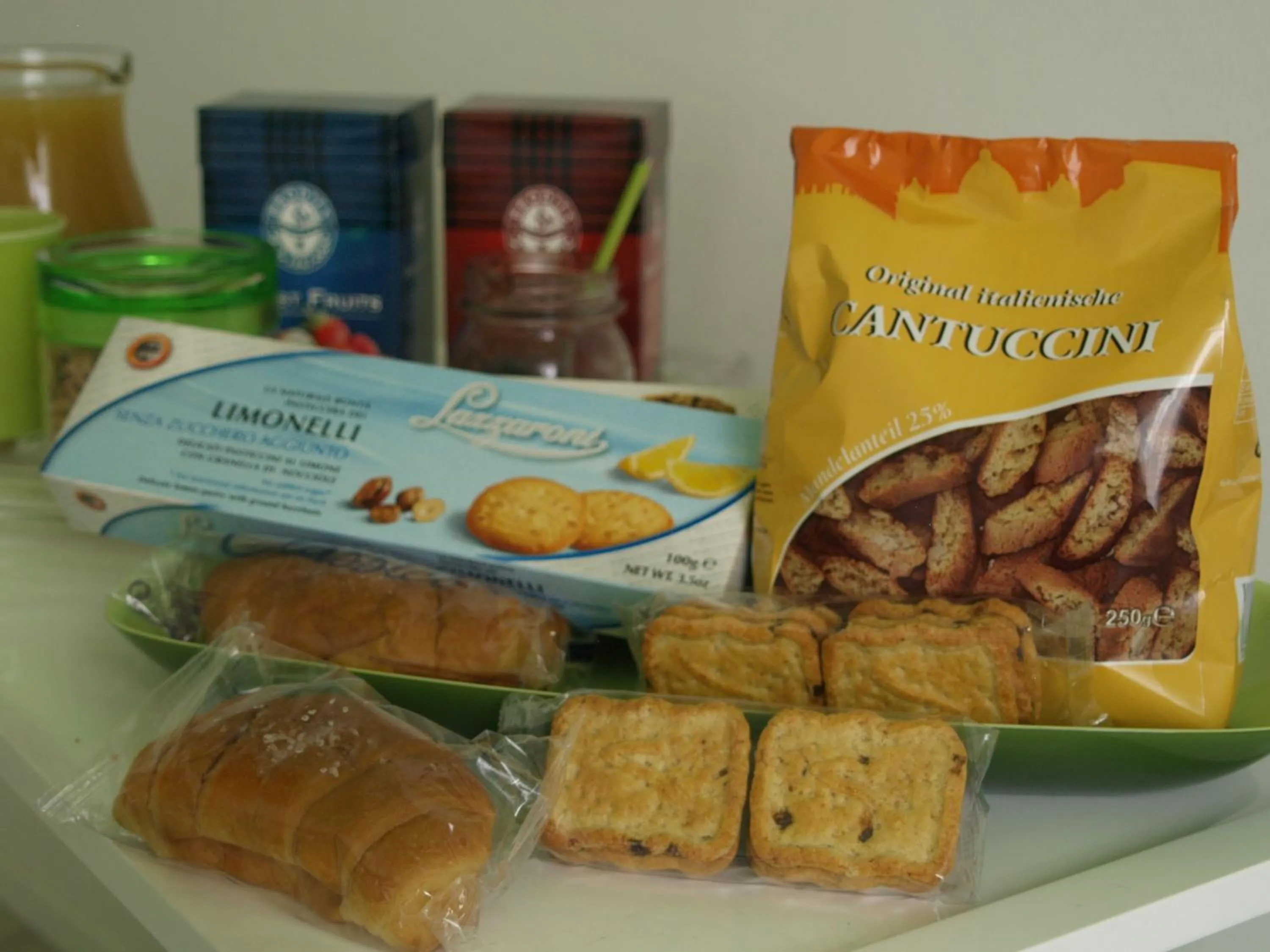 Food close-up in B&B Linea Verde