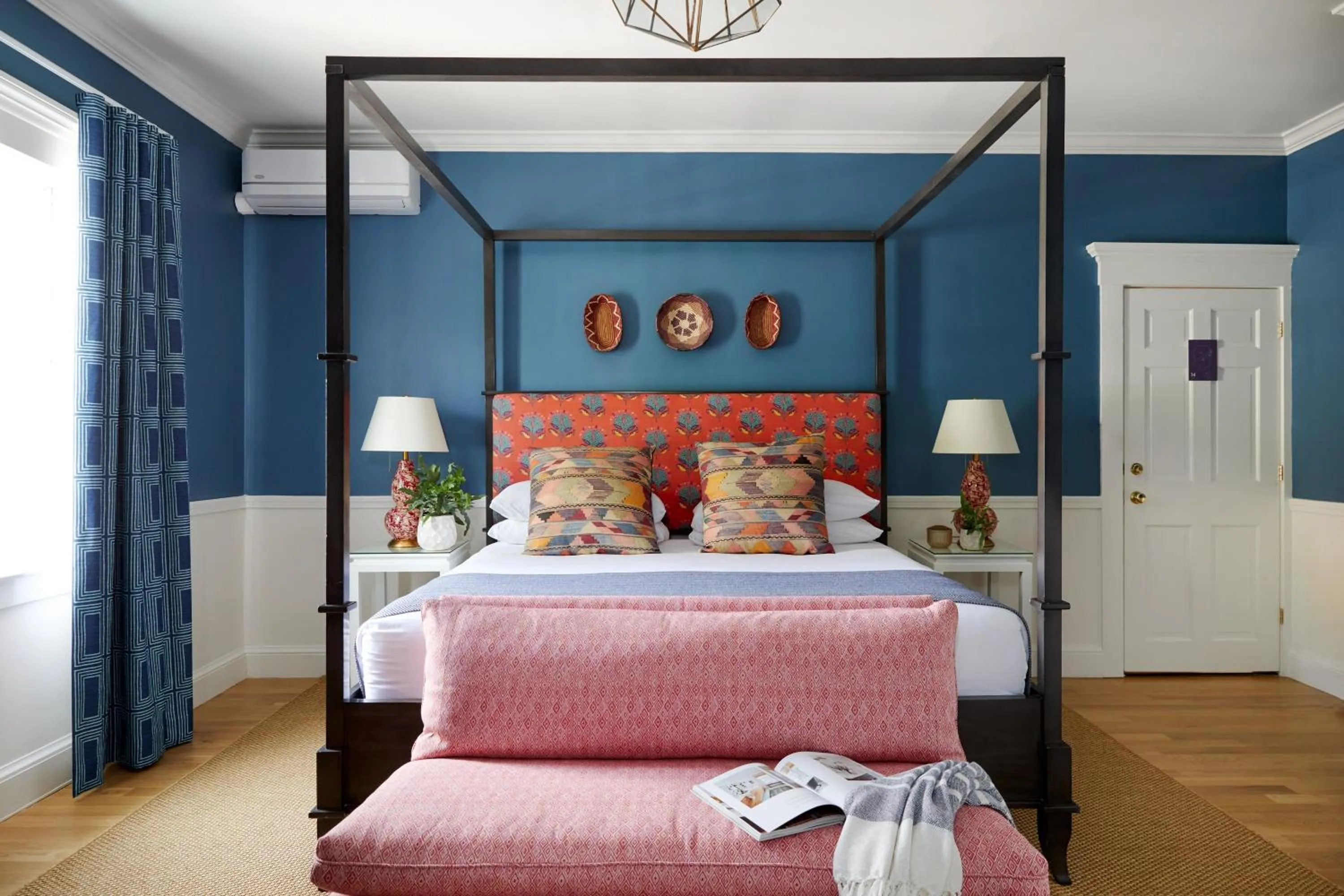 Bed in The Christopher, The Edgartown Collection