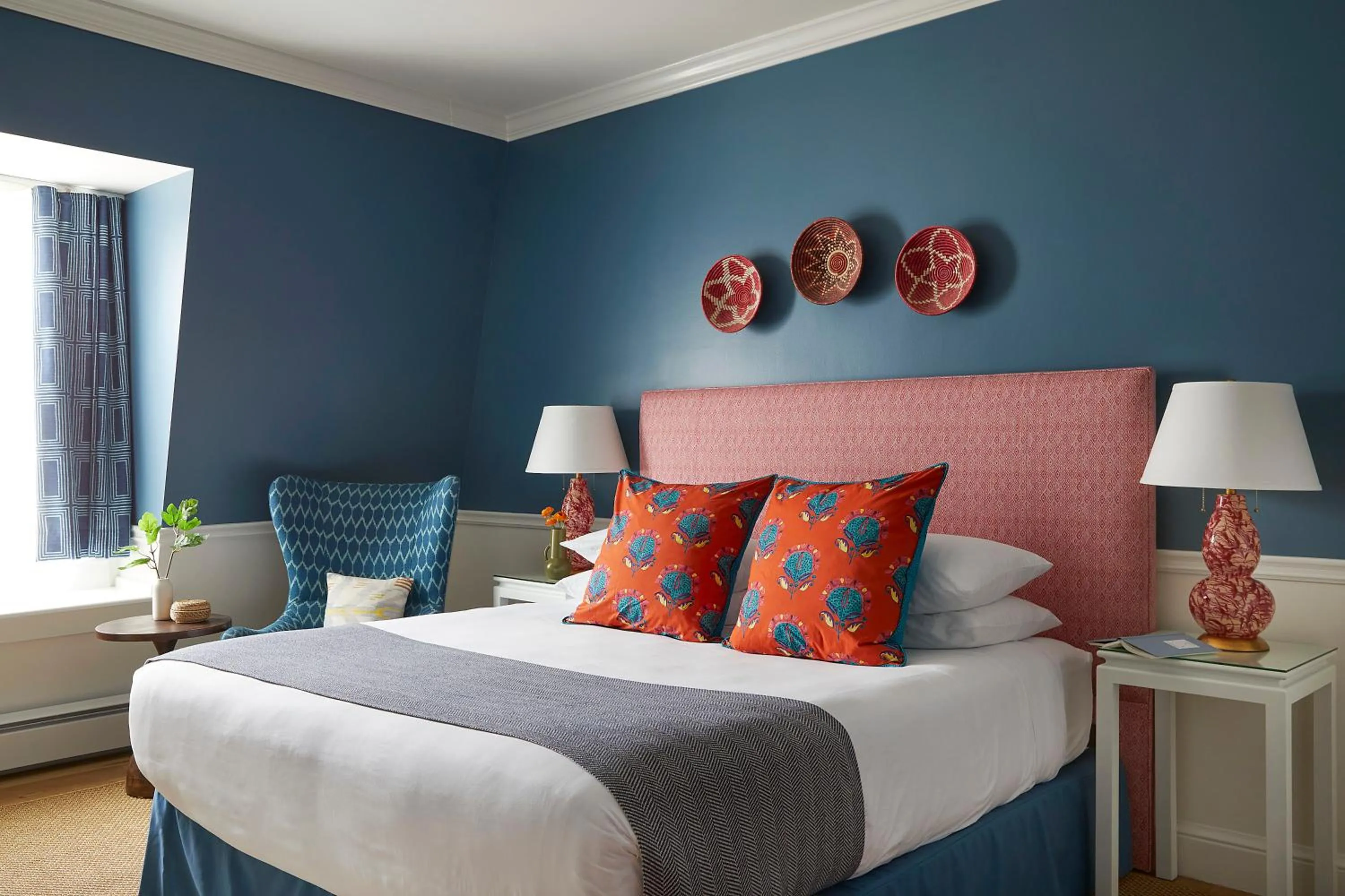 Bed in The Christopher, The Edgartown Collection