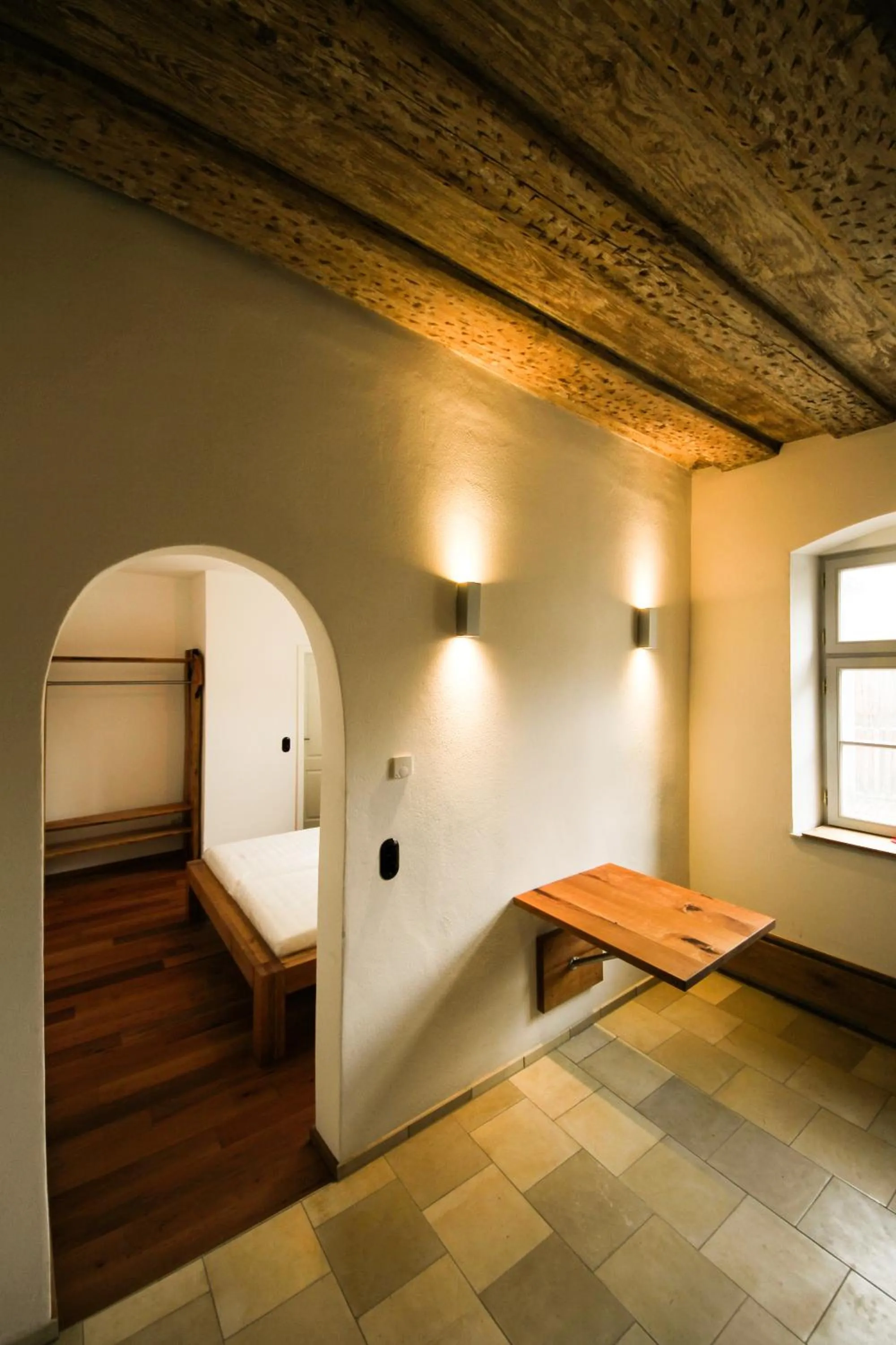Bed in Altstadtpalais im Sand