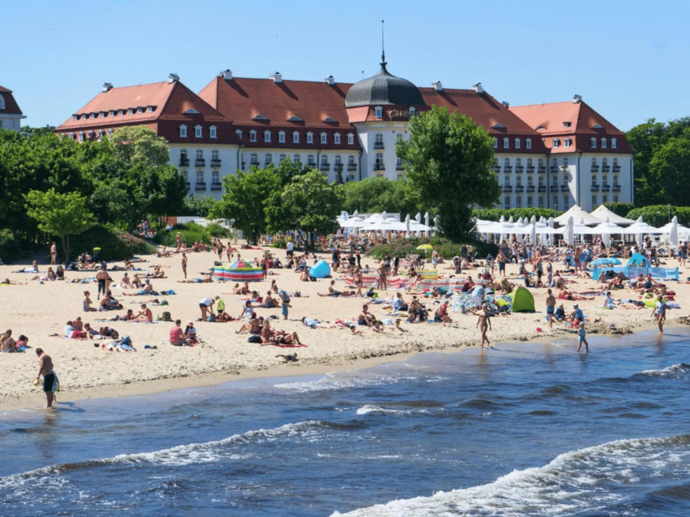 Nearby landmark in Sopot Apartment SA