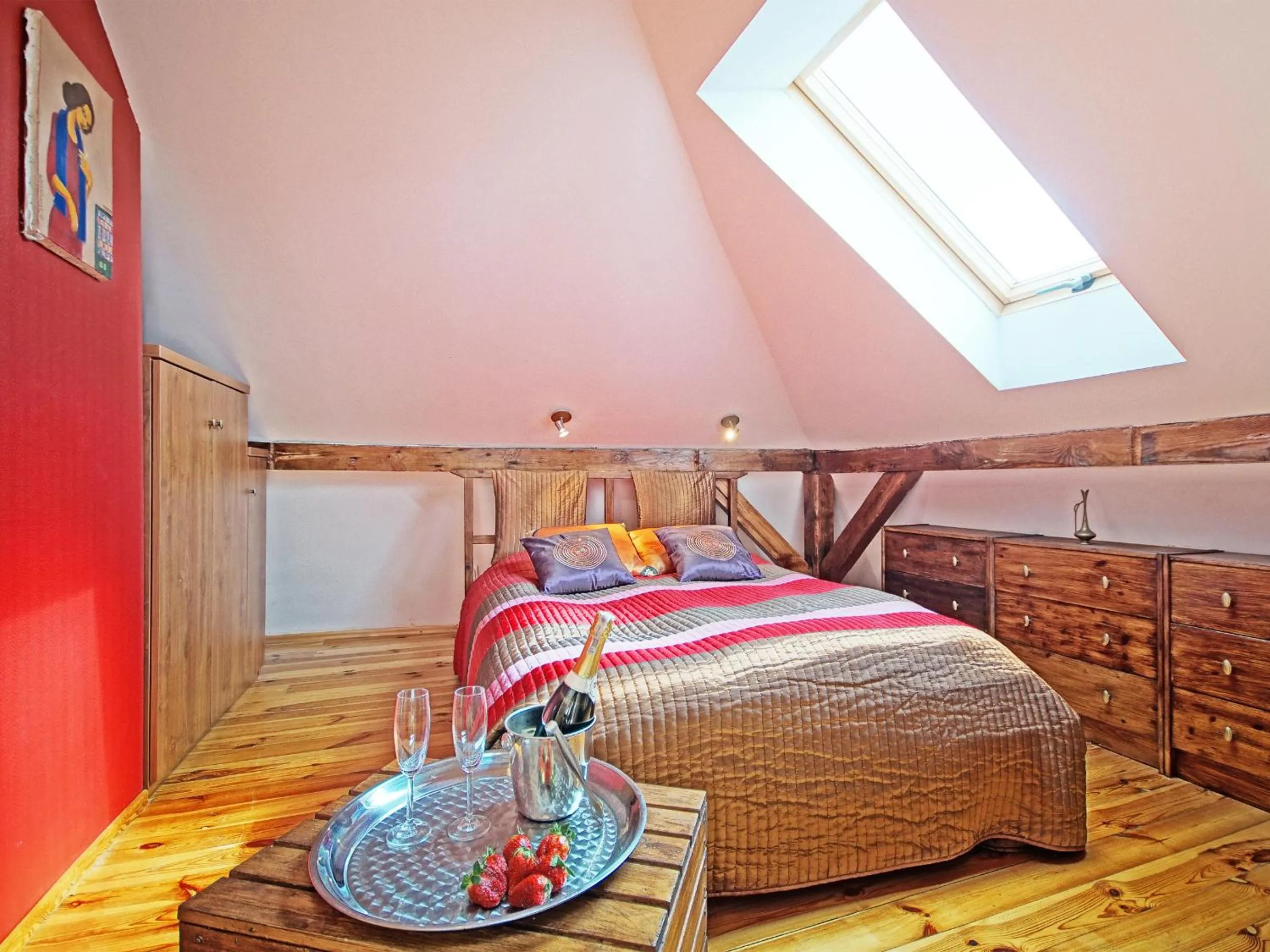 Bedroom, Bed in Sopot Apartment SA