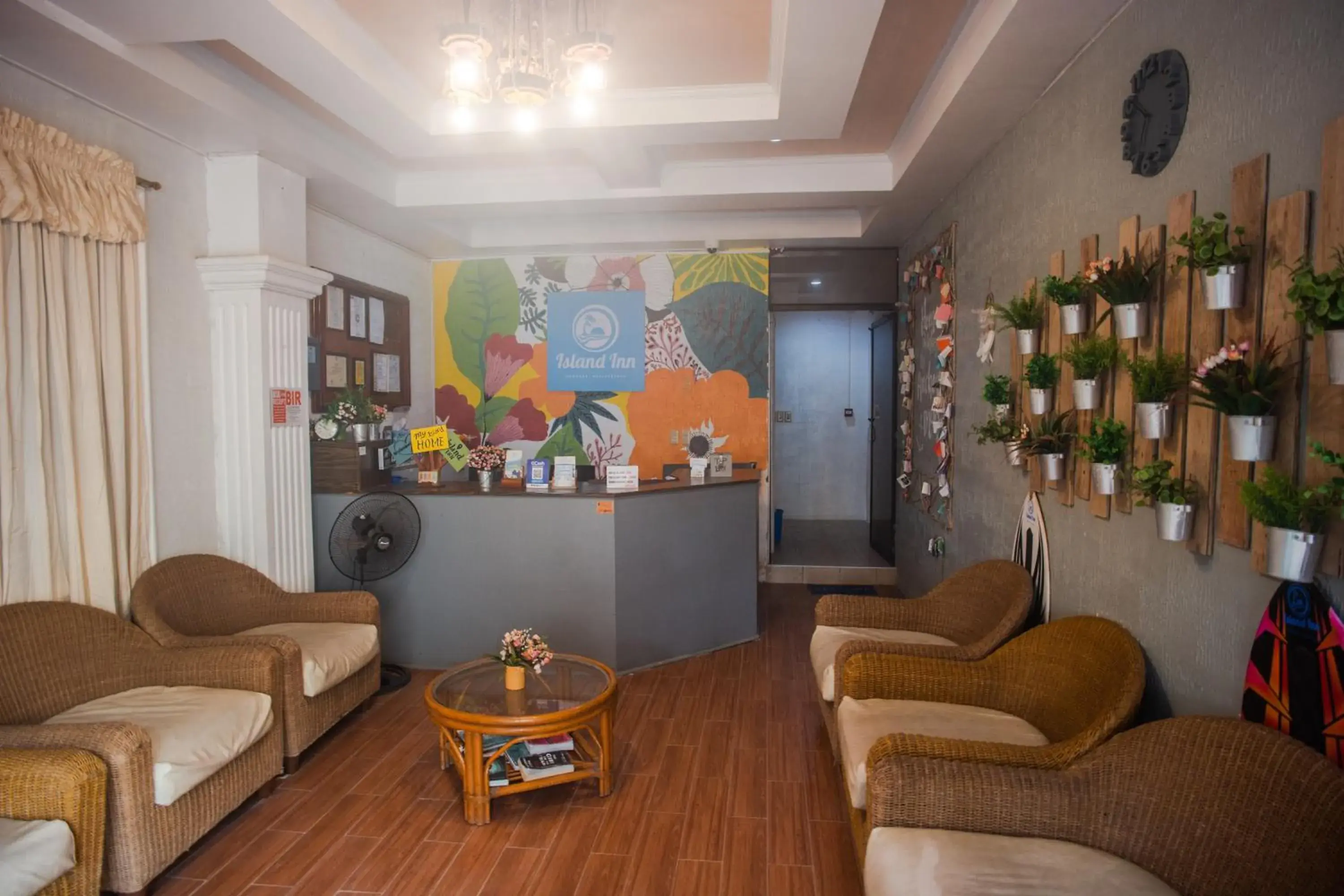 Lobby or reception in Island Inn Lobby or reception in Island Inn