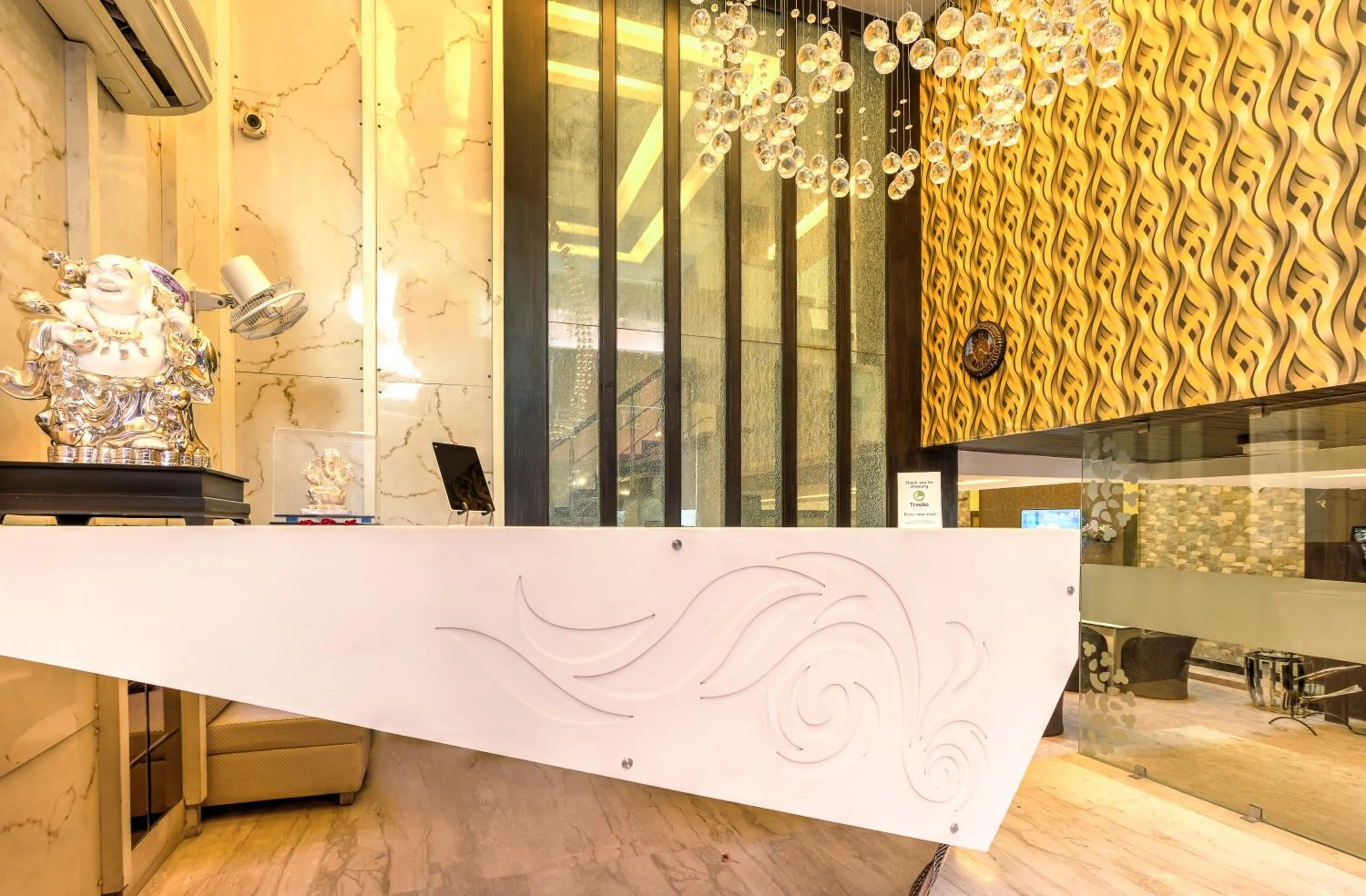 Lobby or reception in Hotel Gold Souk - Karol Bagh