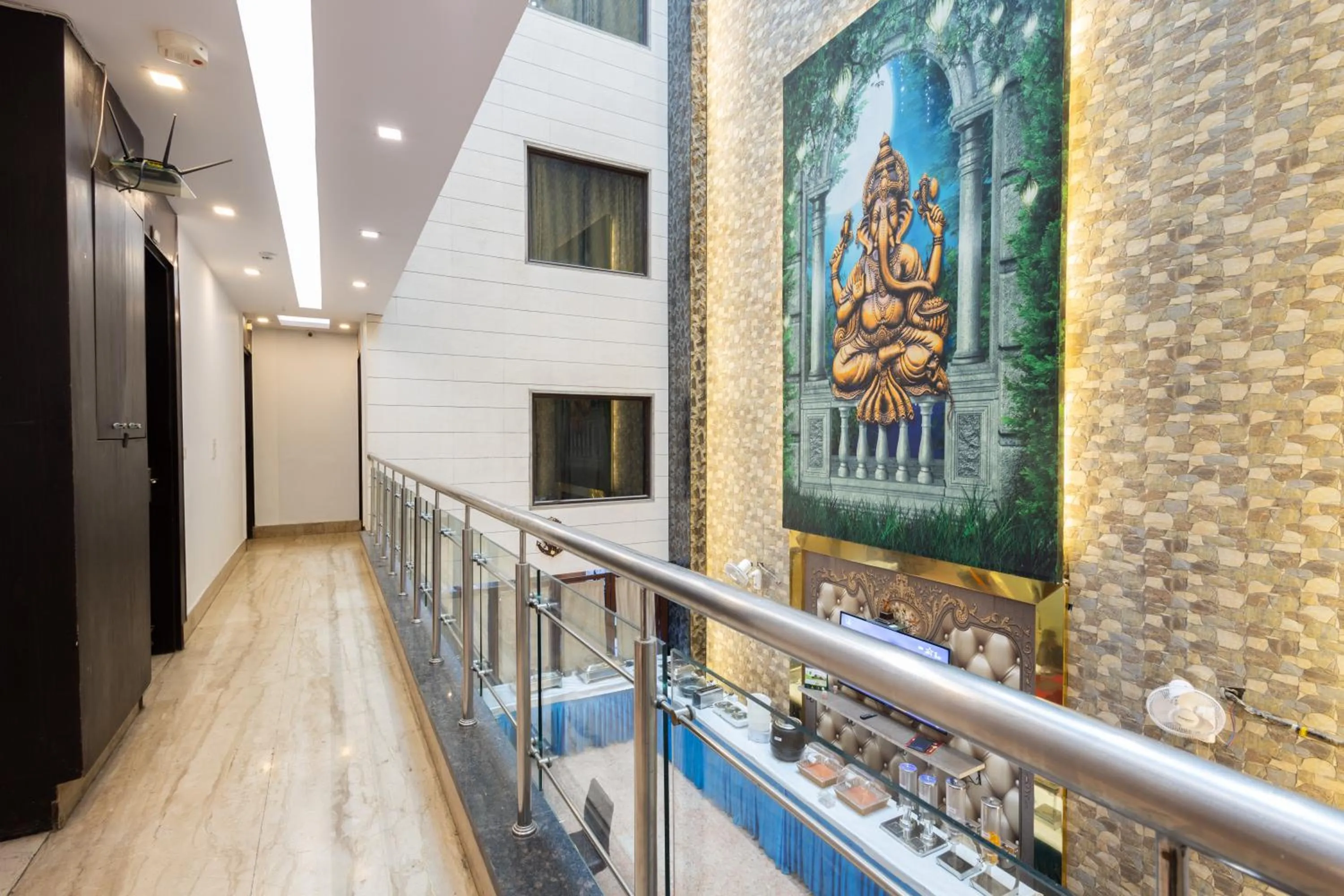 Balcony/Terrace in Hotel Gold Souk - Karol Bagh