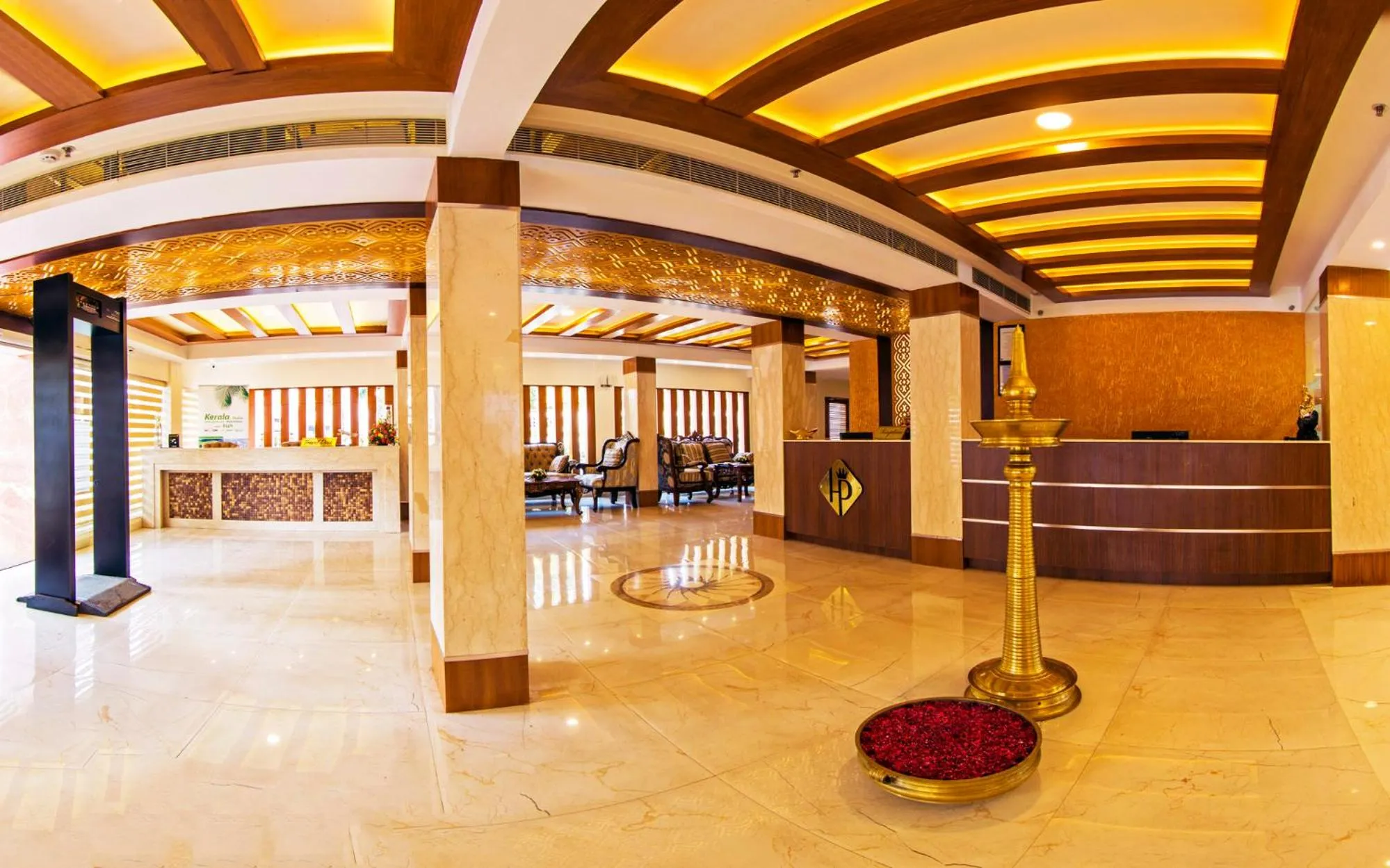 Lobby or reception in Hill Palace Hotel & Spa