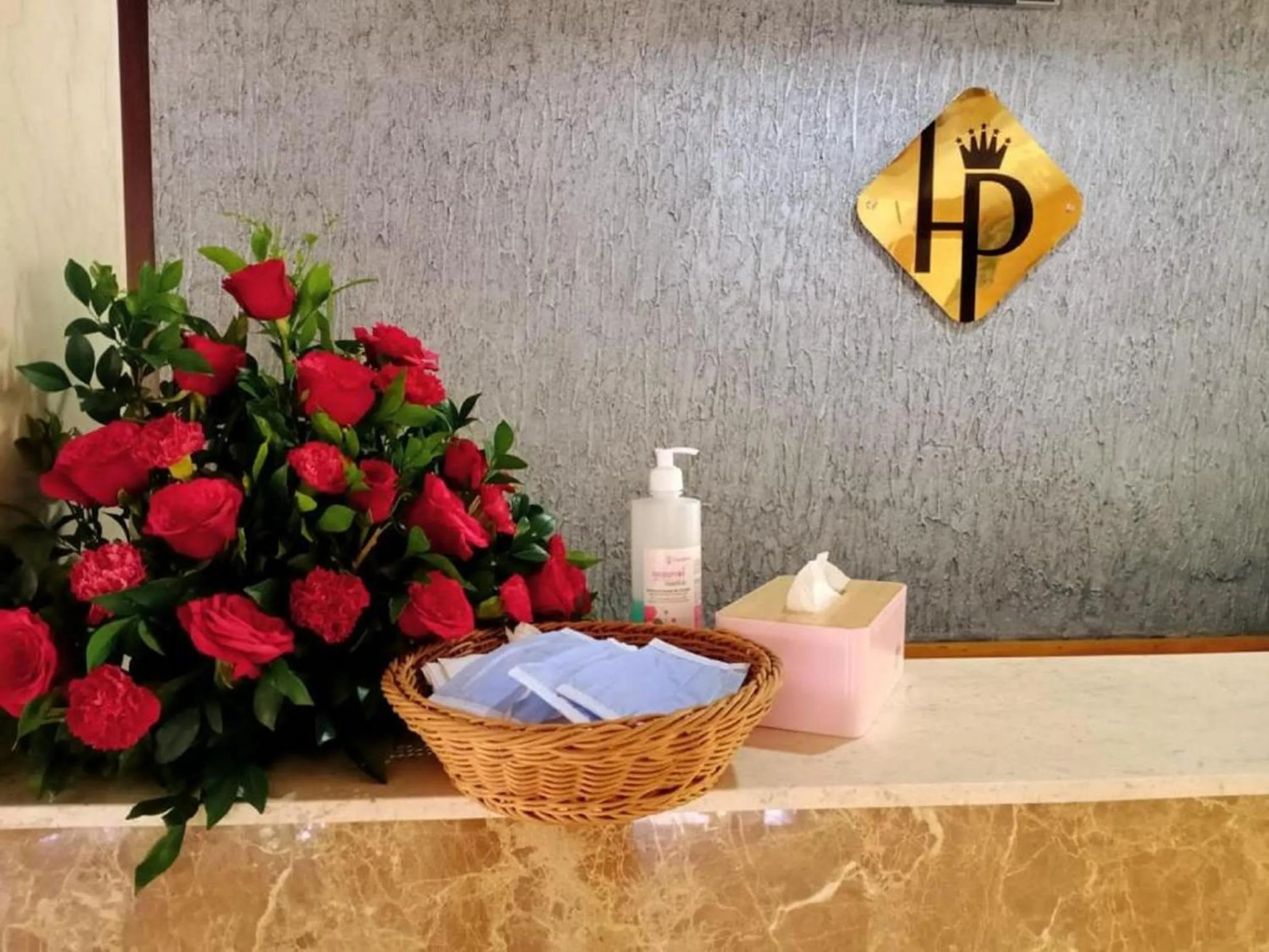 Text overlay in Hill Palace Hotel & Spa