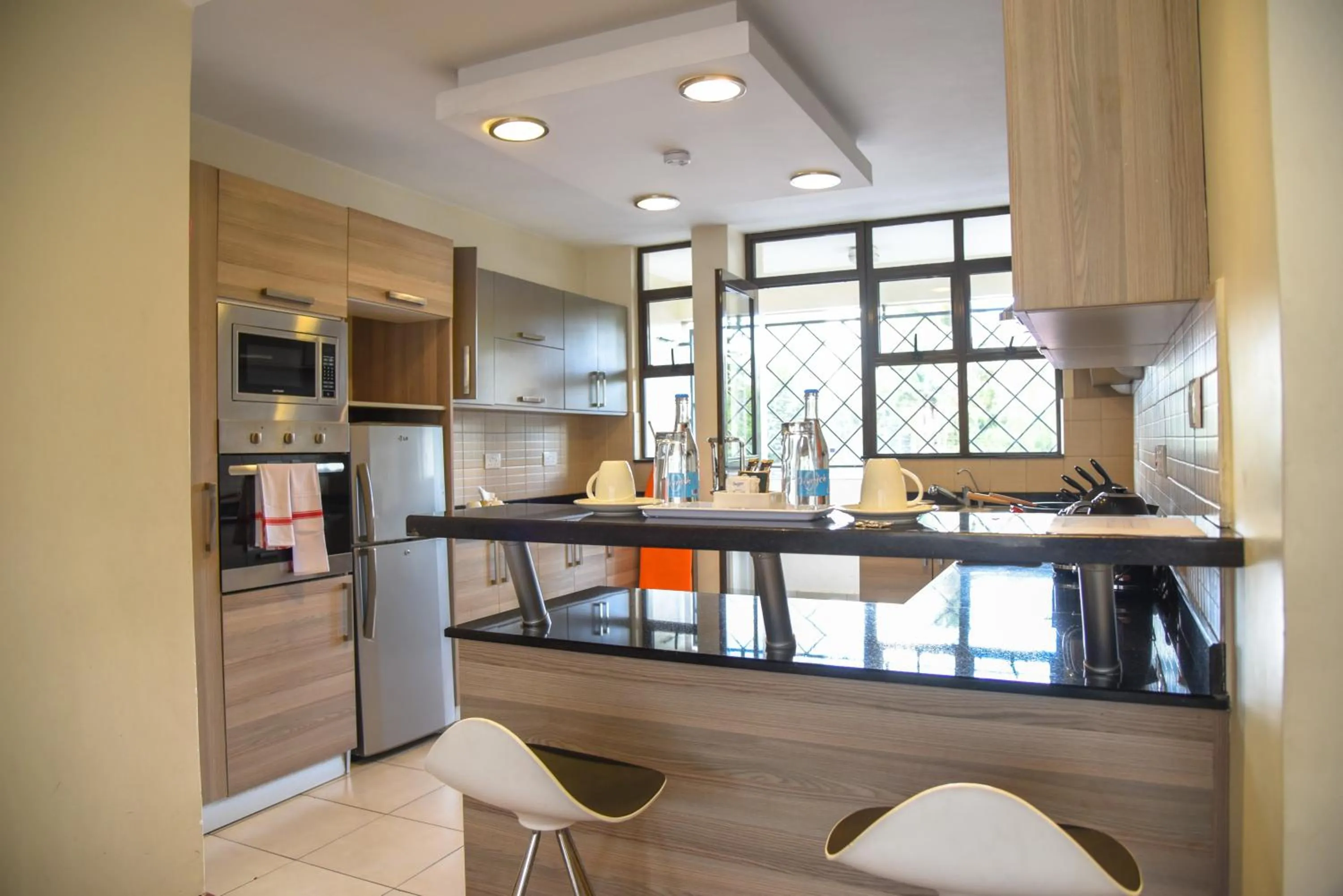 Kitchen or kitchenette in Fedha Residences by Trianum