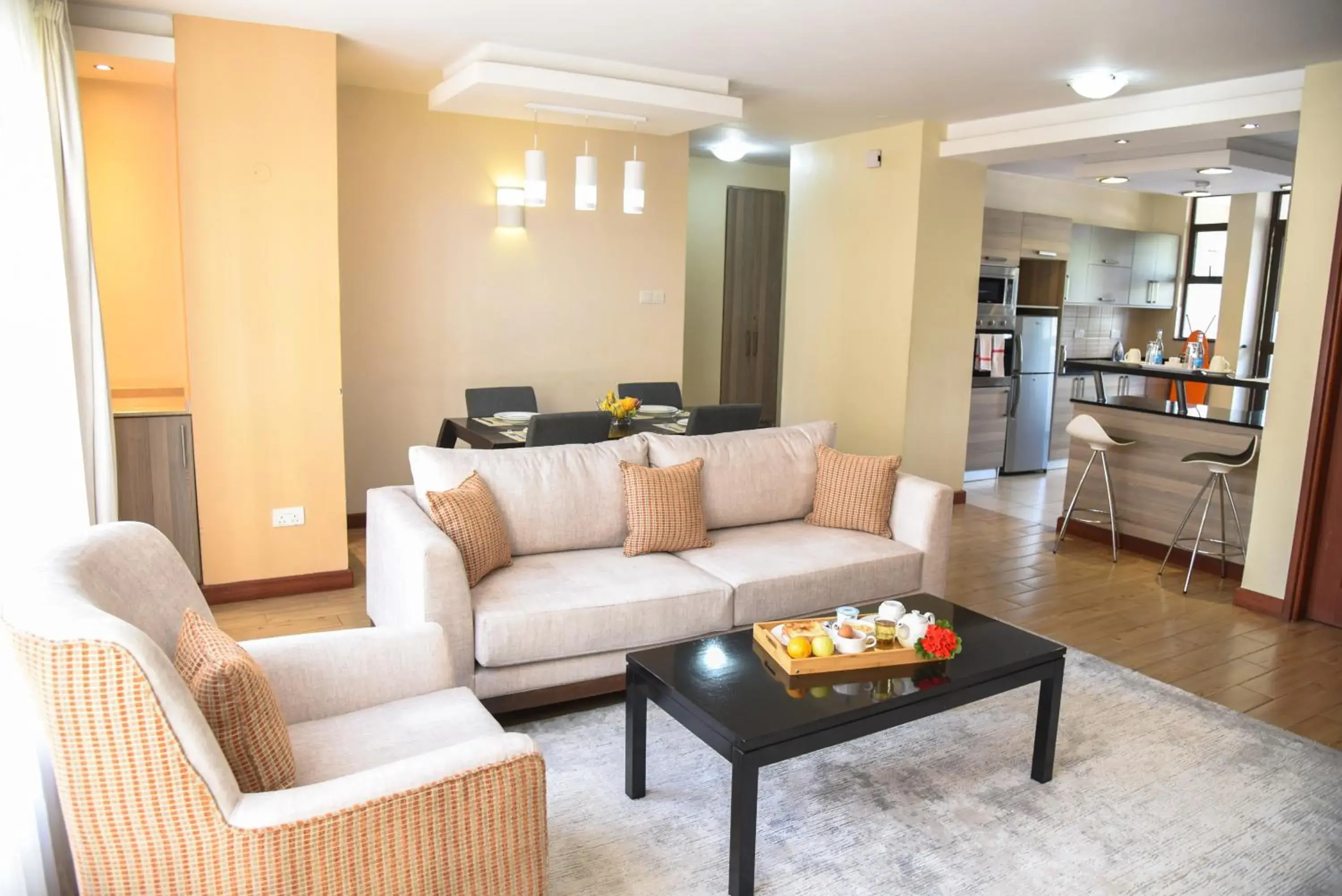 Living room in Fedha Residences by Trianum Living room in Fedha Residences by Trianum