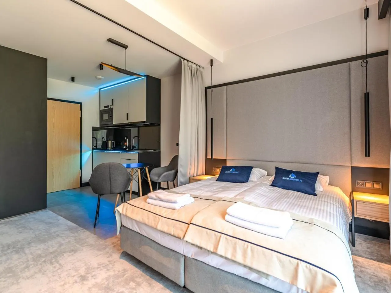 Studio Apartment with Terrace in Marina Nawigator