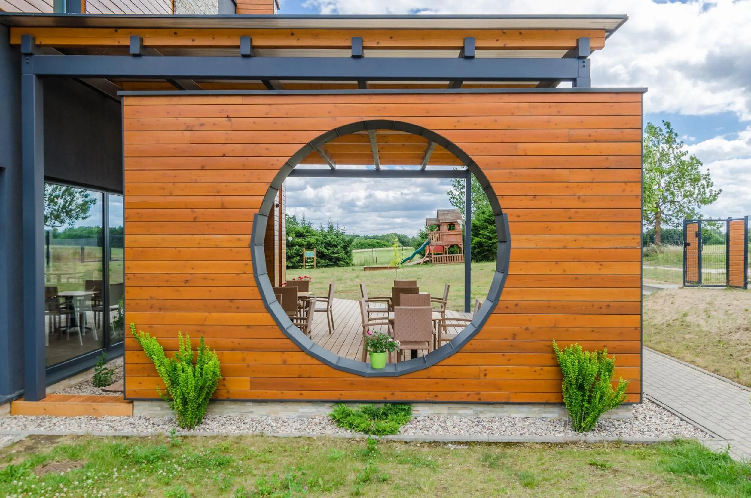 Garden view in Marina Nawigator