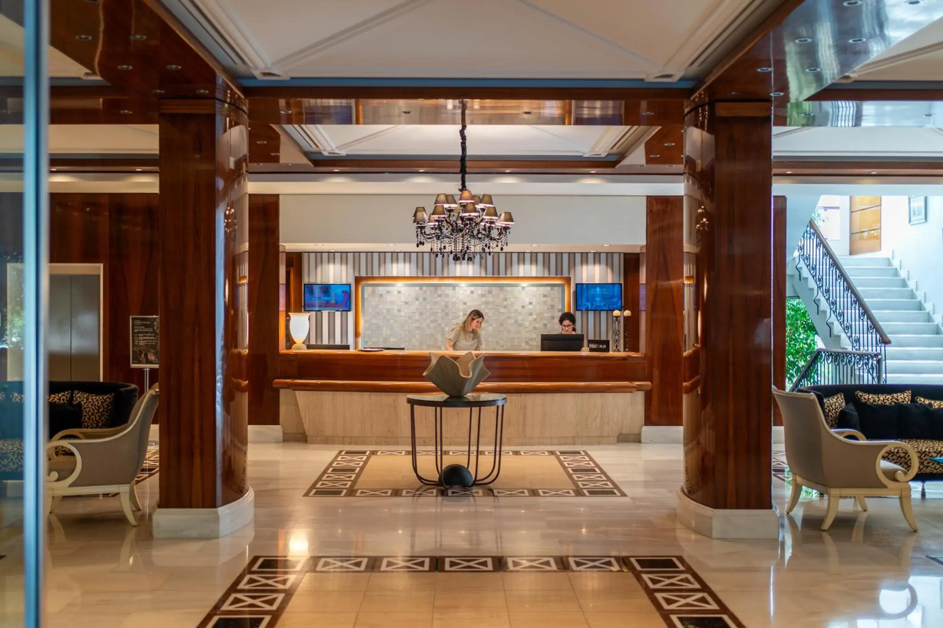 Lobby or reception in Rodos Park Lobby or reception in Rodos Park