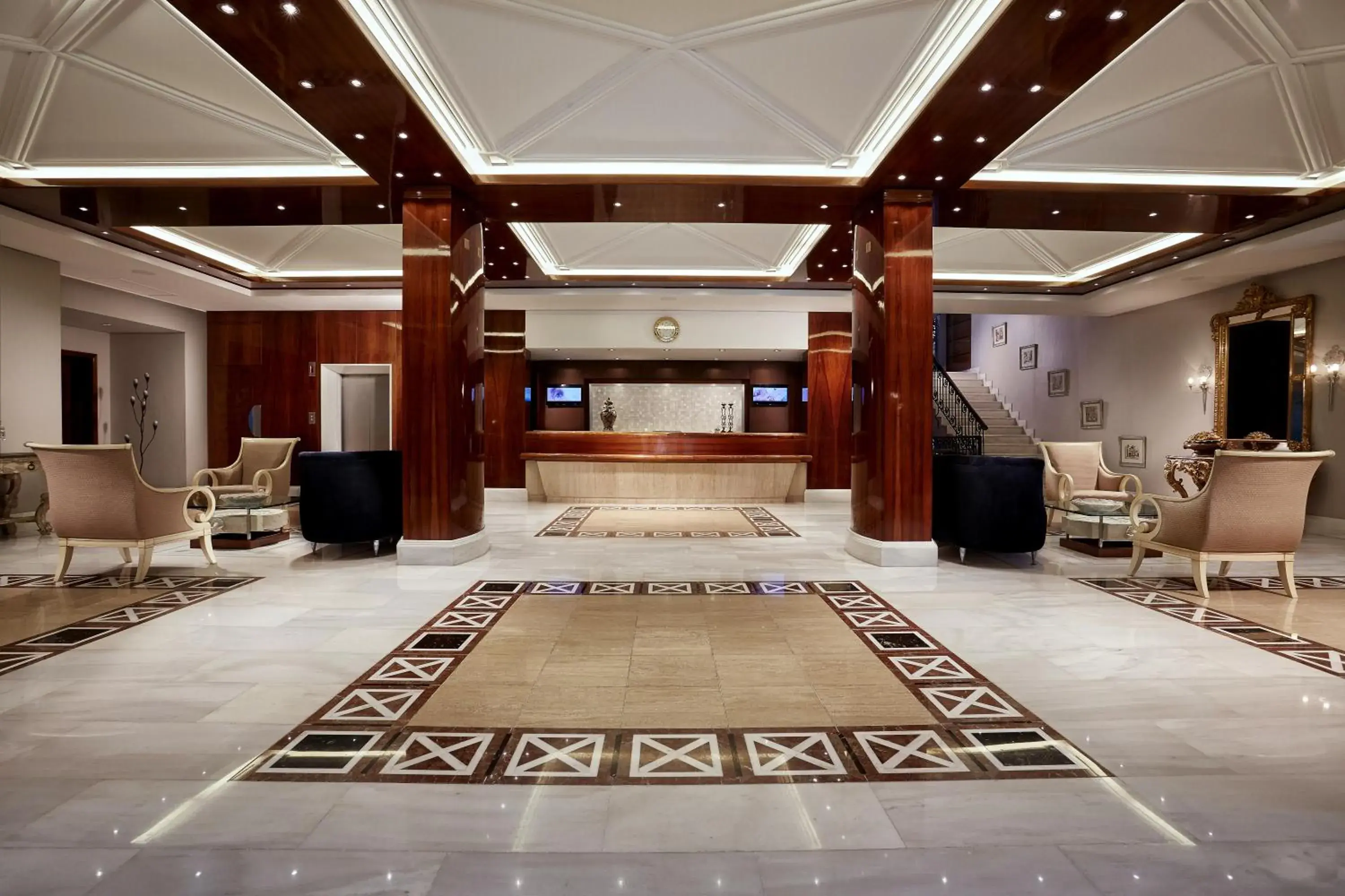 Lobby or reception in Rodos Park Lobby or reception in Rodos Park