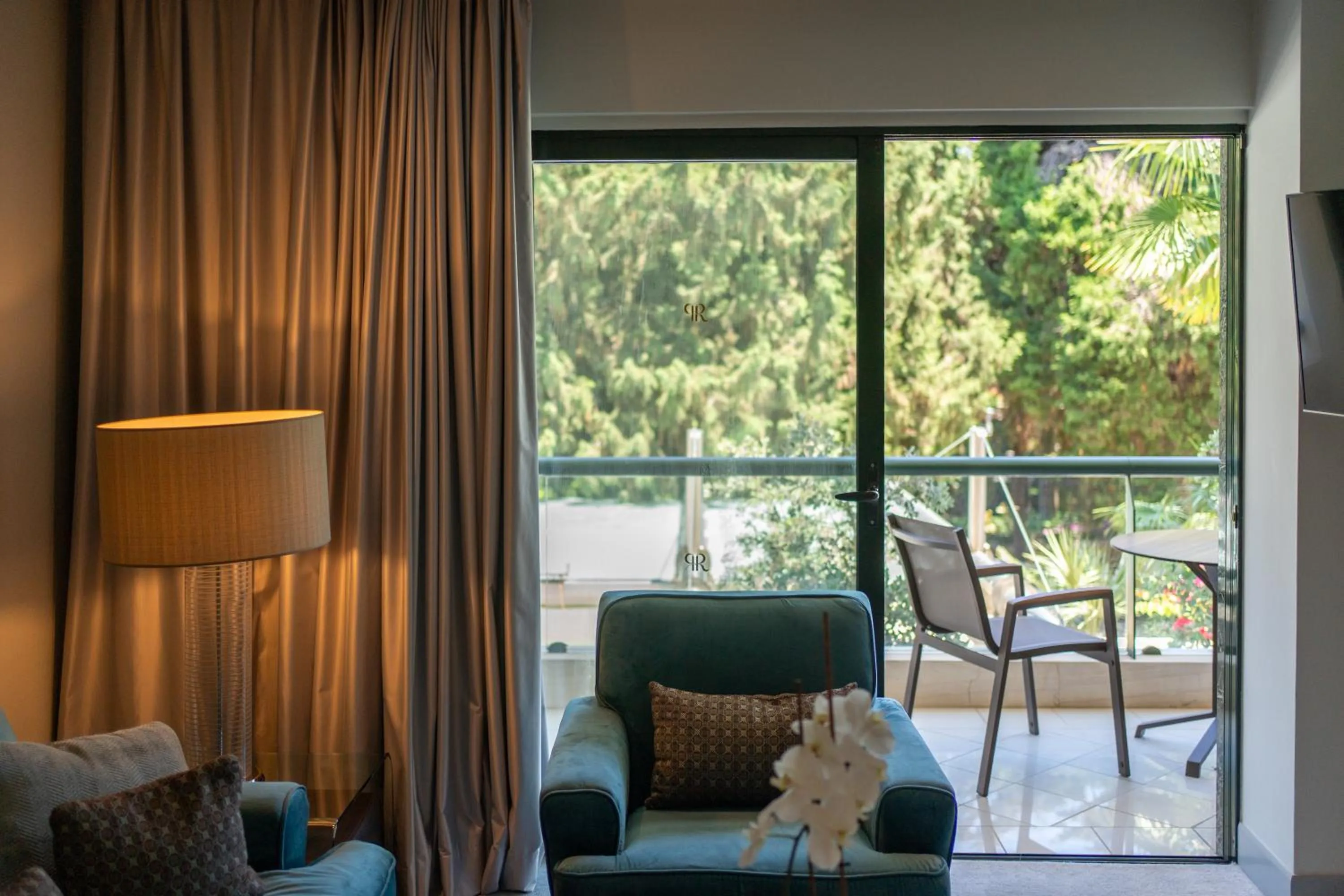 Garden view in Rodos Park