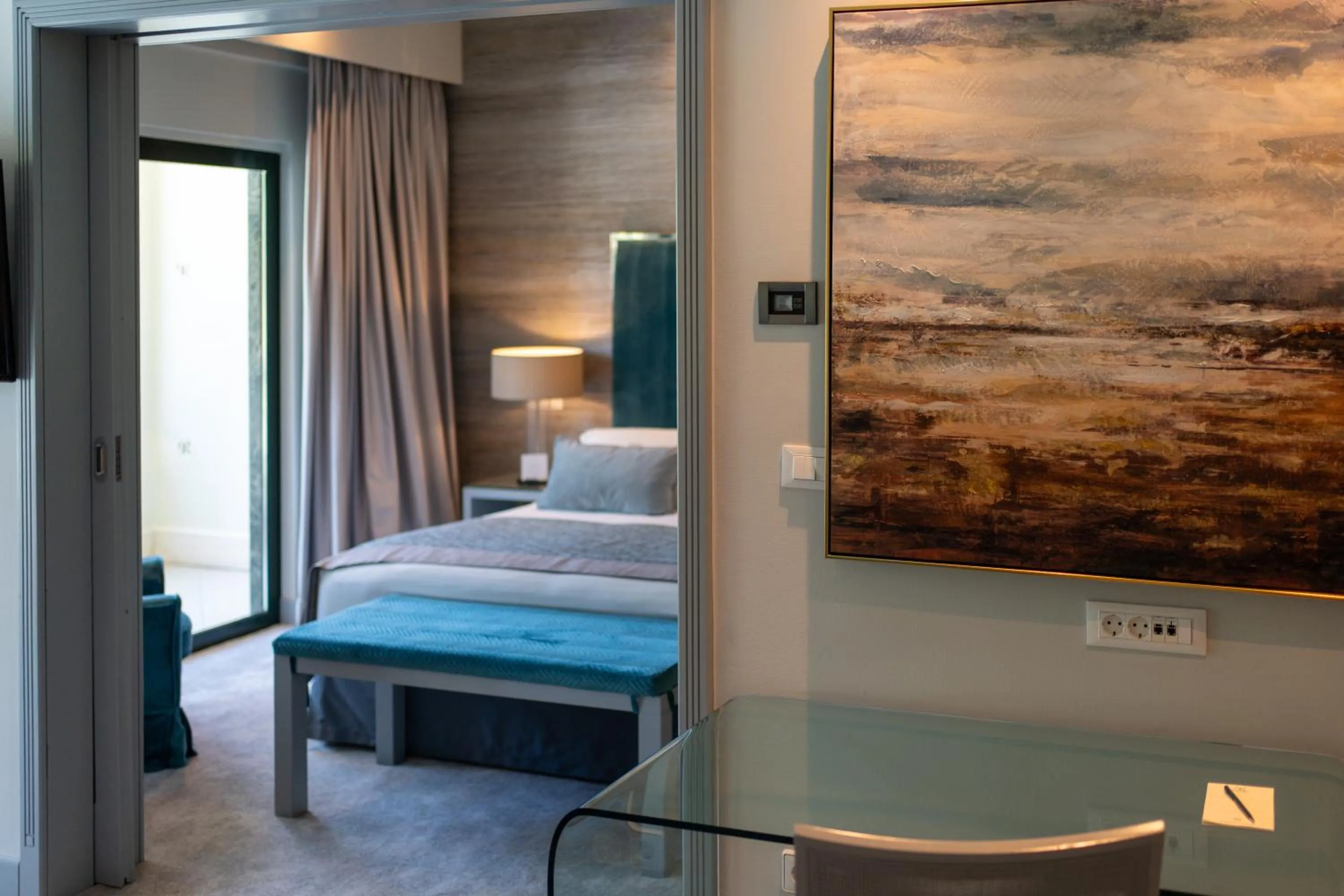 Bedroom, Bed in Rodos Park