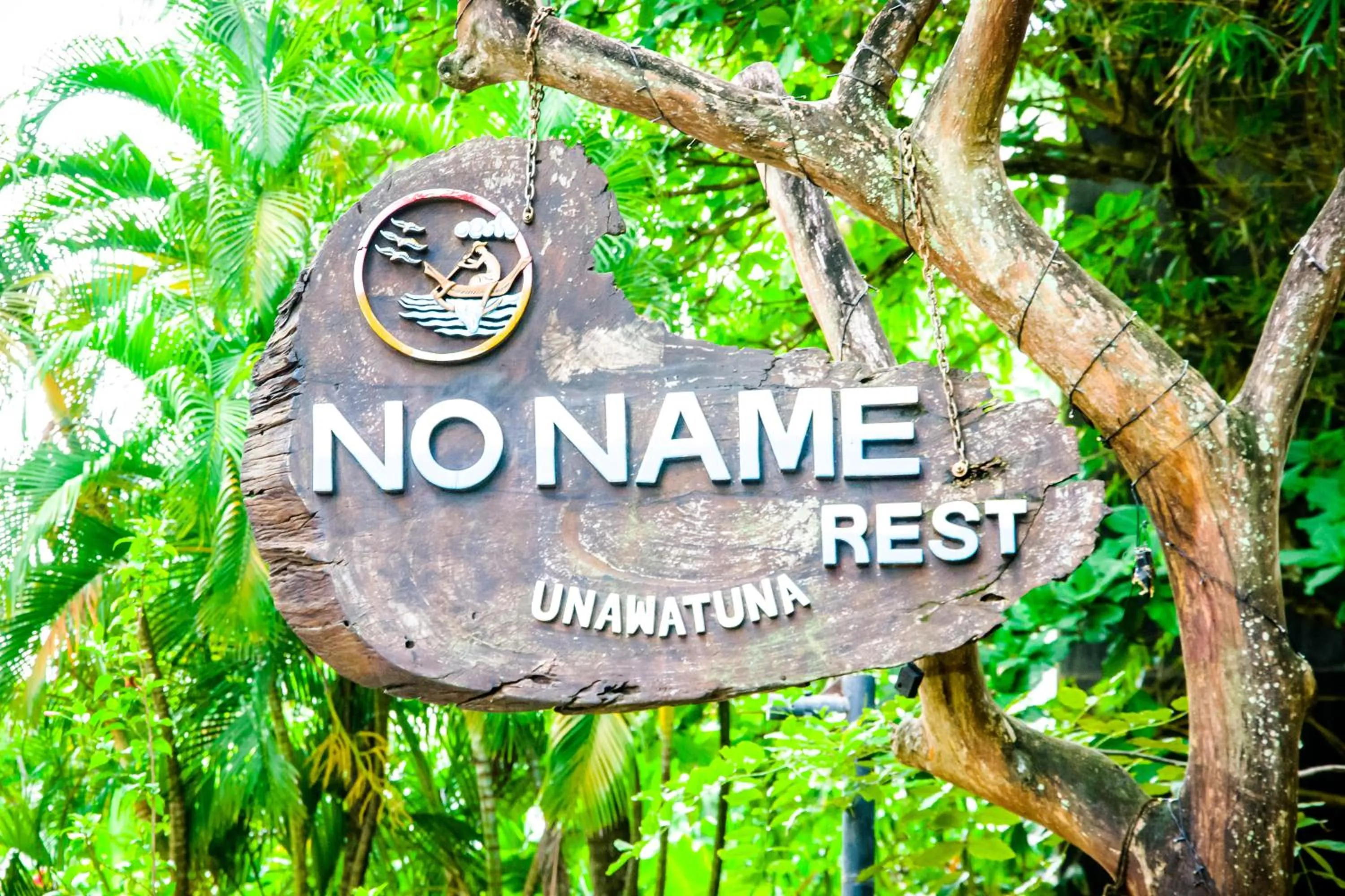 Property logo or sign in No Name Rest