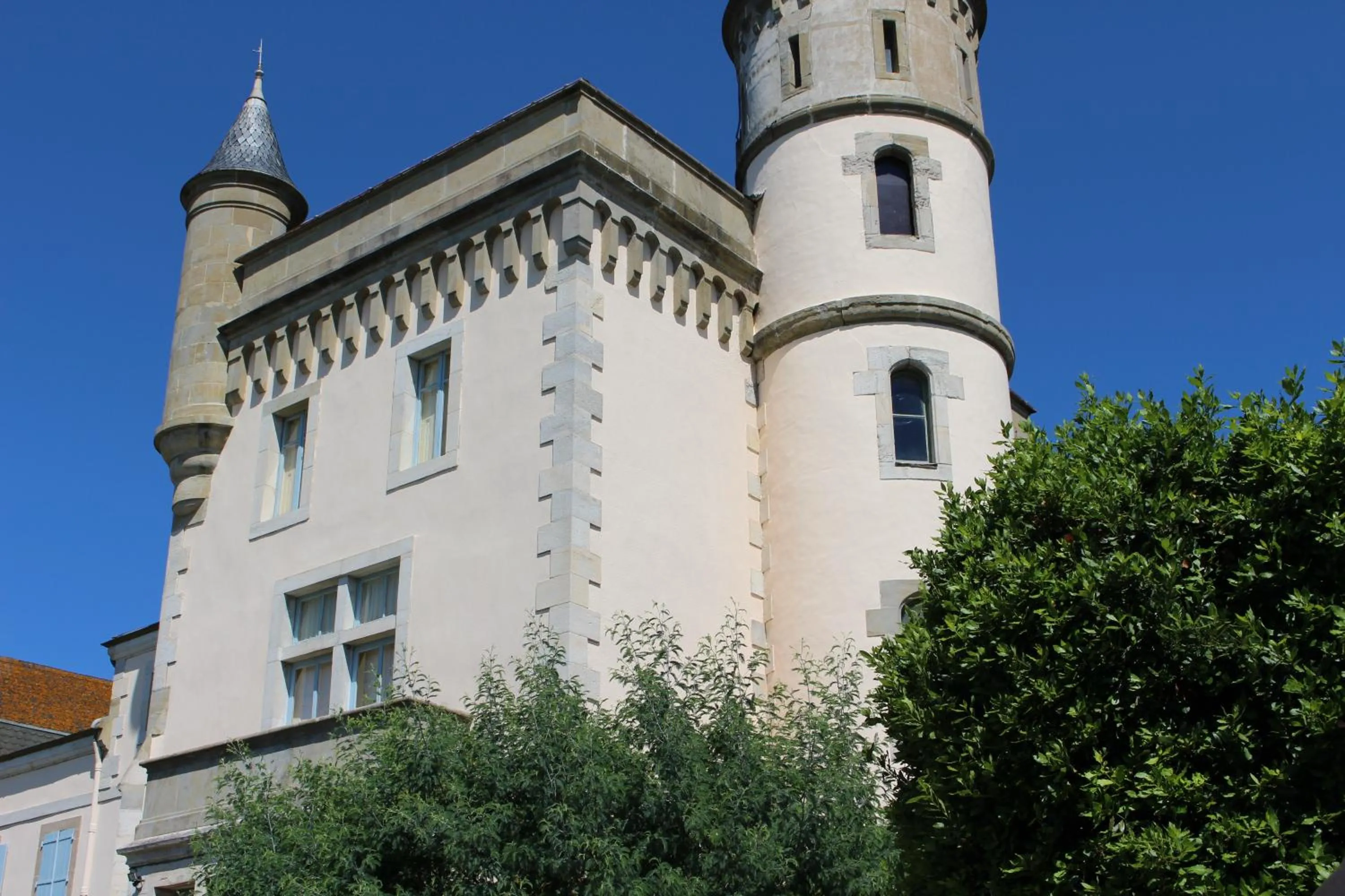 Facade/entrance in Château de Villeneuve - Montolieu