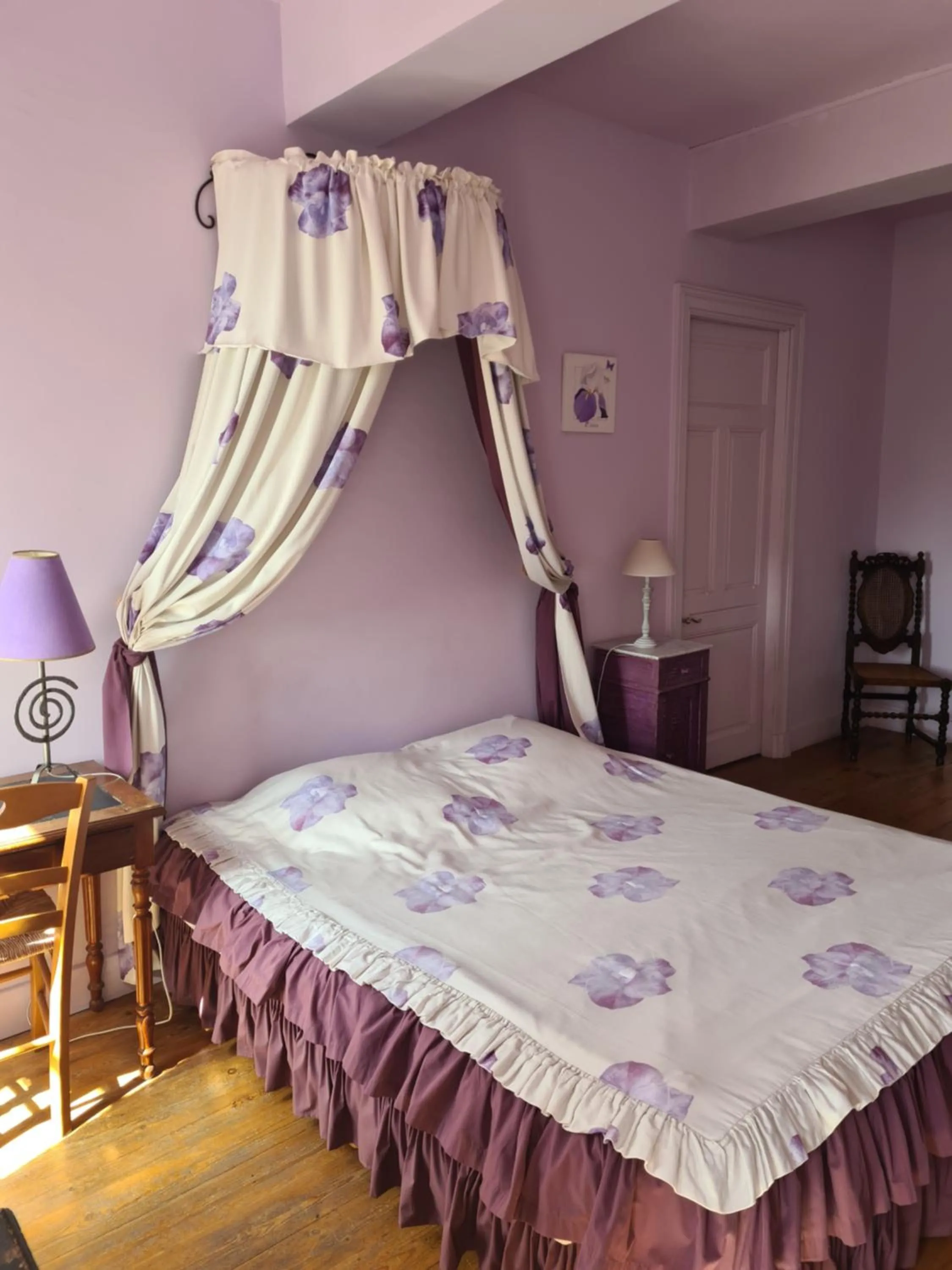 Bed in Château de Villeneuve - Montolieu