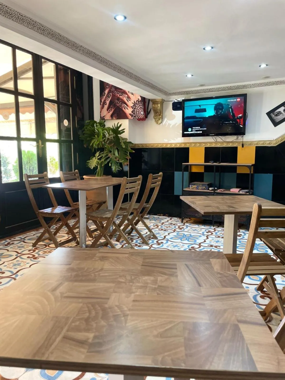 Communal lounge/ TV room in Riad Soir De Marrakech