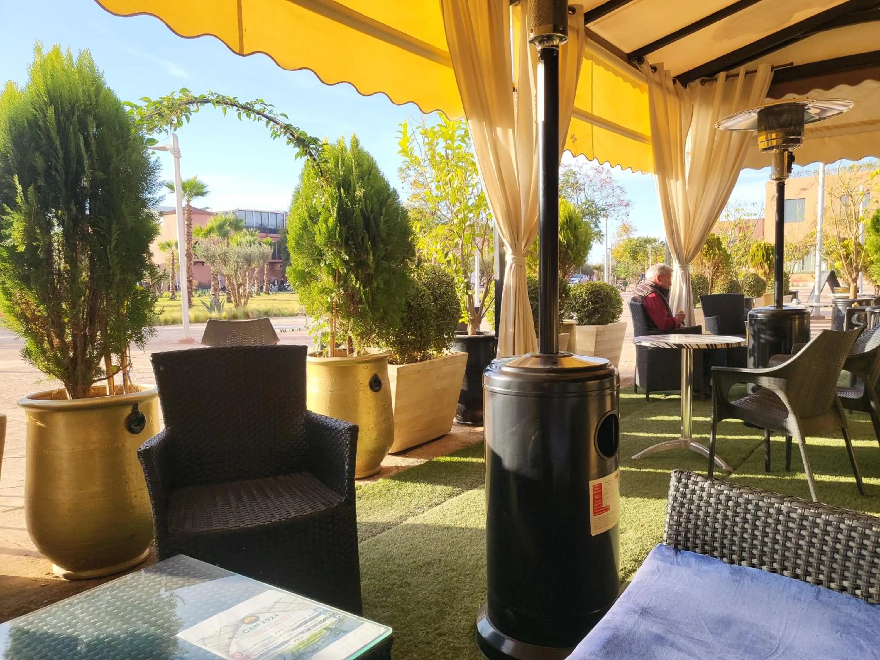 Balcony/Terrace in Riad Soir De Marrakech