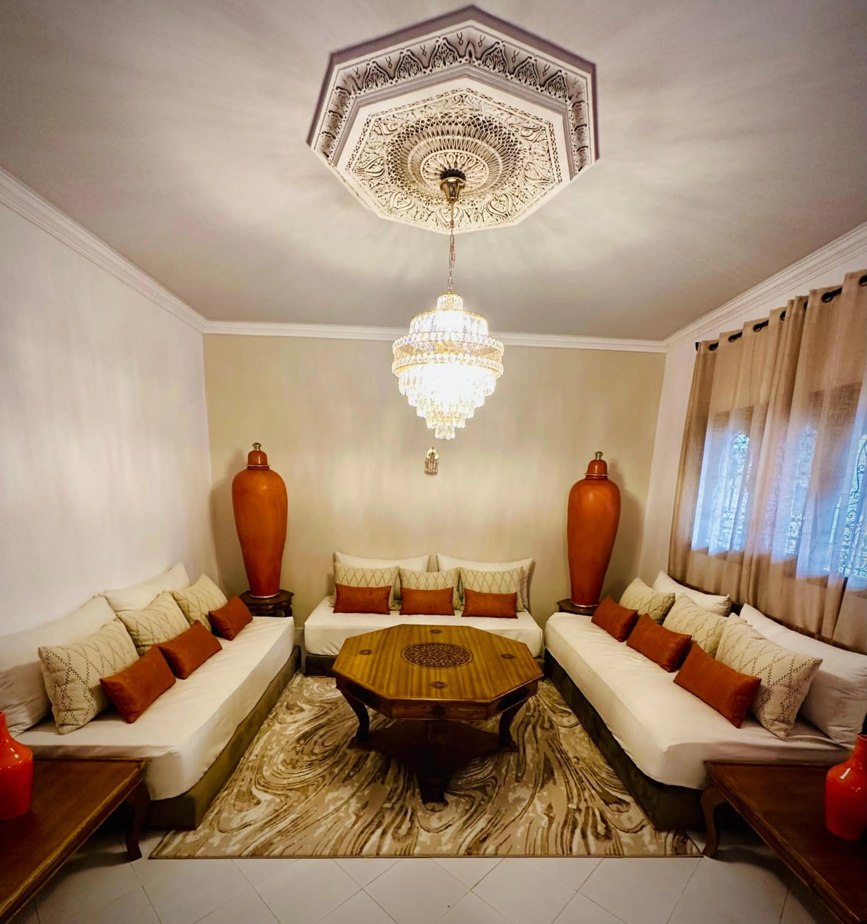 Living room in Riad Soir De Marrakech