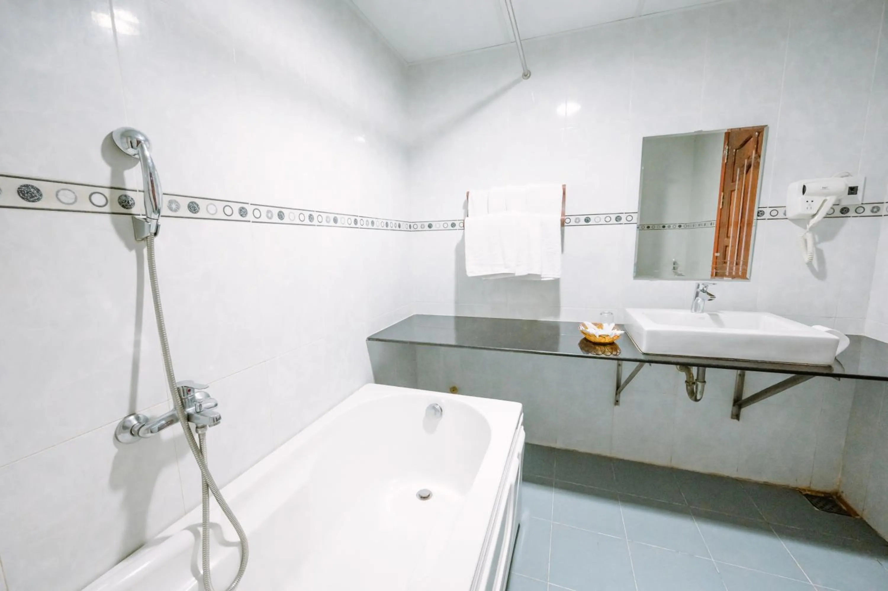 Bathroom in Hoang Duc Hotel