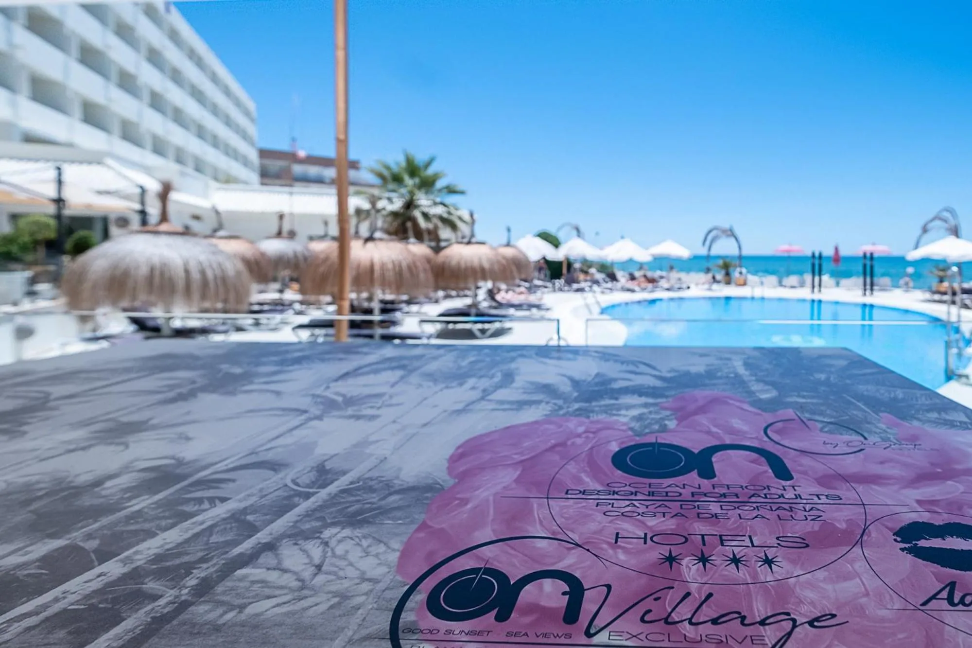 Swimming pool in ON Hotels Oceanfront Adults Designed