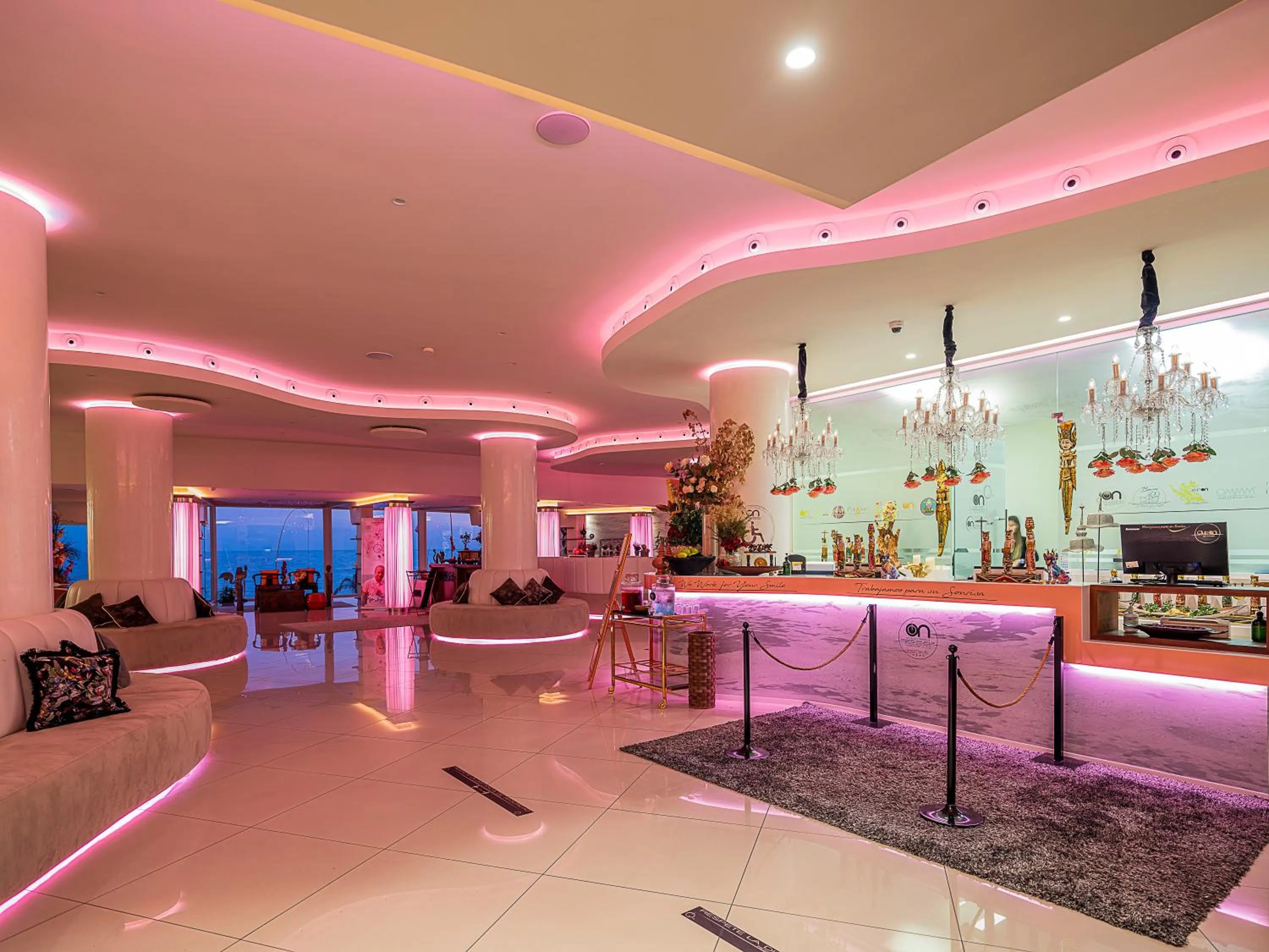 Lobby or reception in ON Hotels Oceanfront Adults Designed