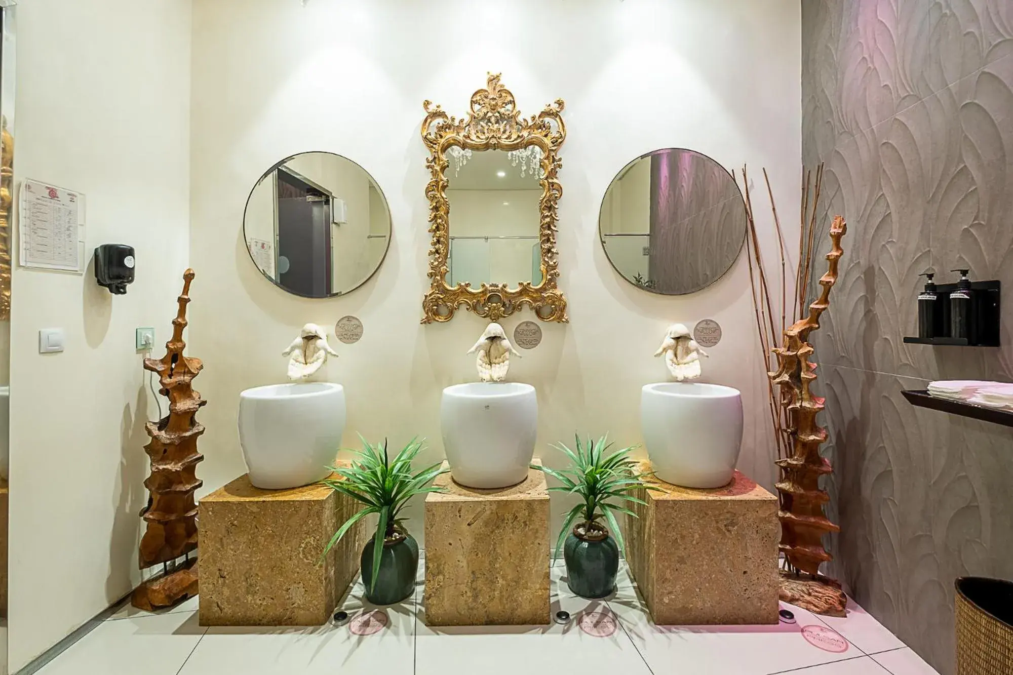 Bathroom in ON Hotels Oceanfront Adults Designed Bathroom in ON Hotels Oceanfront Adults Designed