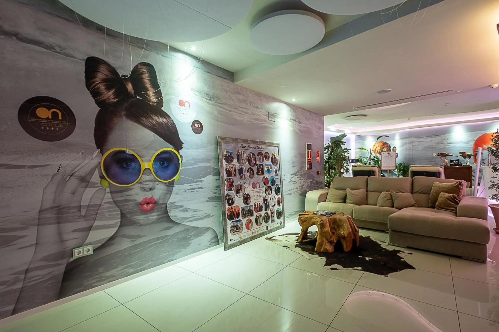 Lobby or reception in ON Hotels Oceanfront Adults Designed