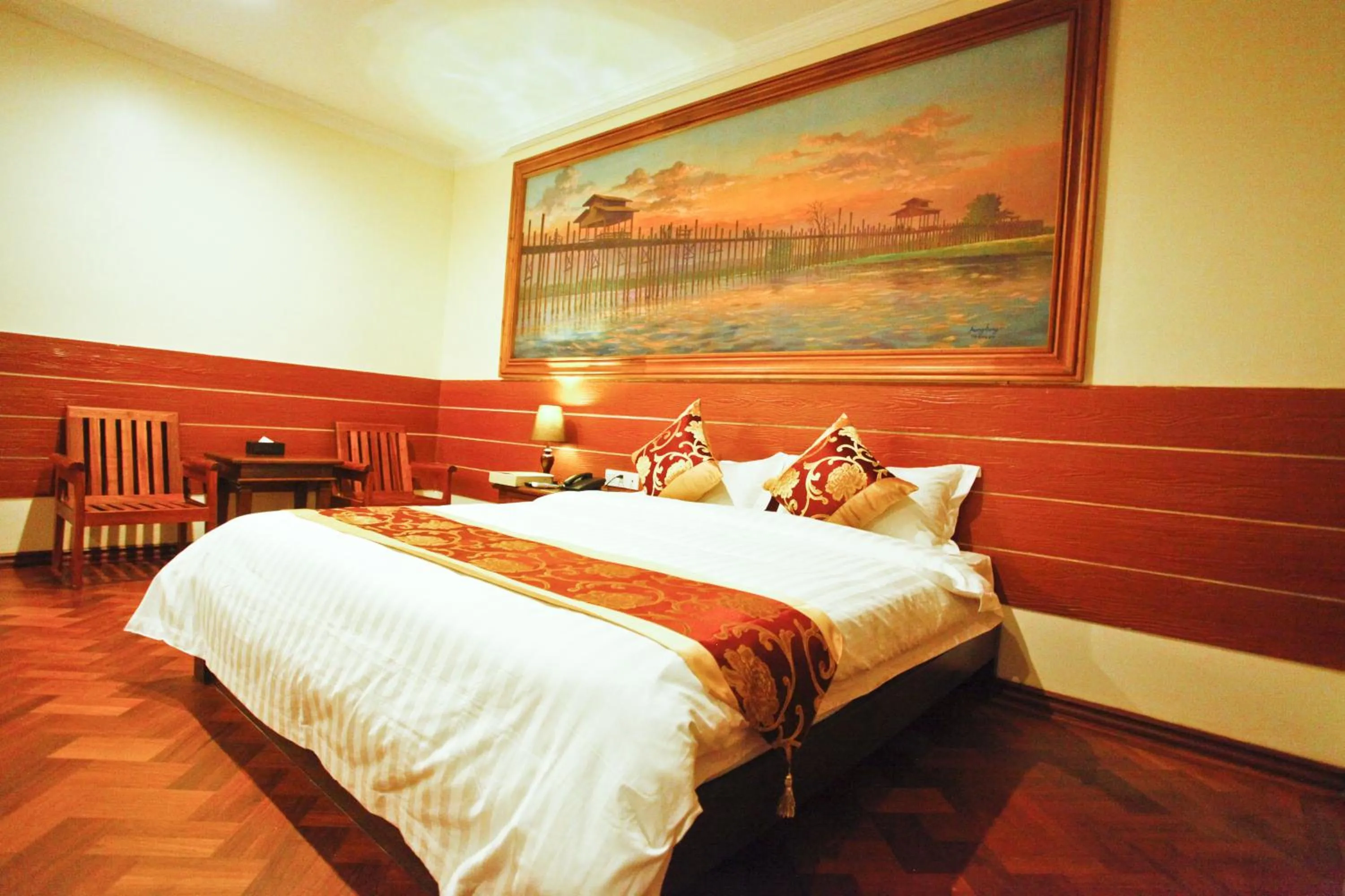 Bed in The Home Hotel