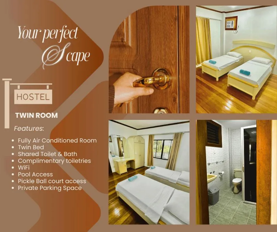 Bedroom, Bed in Bluewaves Hostel & Villa Panagsama by Hiverooms