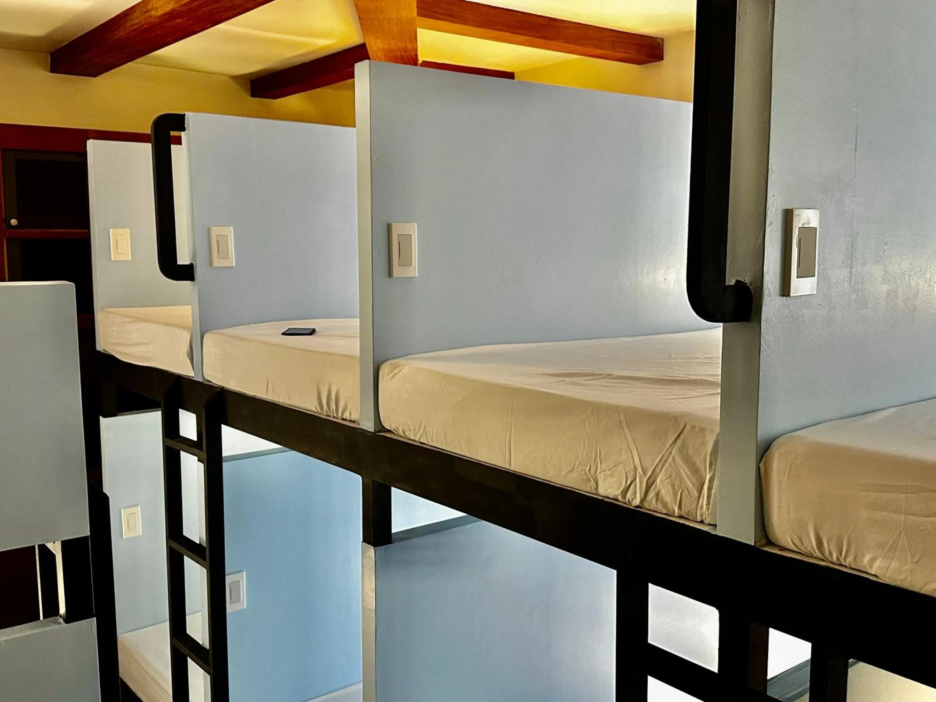 bunk bed, Bed in Bluewaves Hostel & Villa Panagsama by Hiverooms