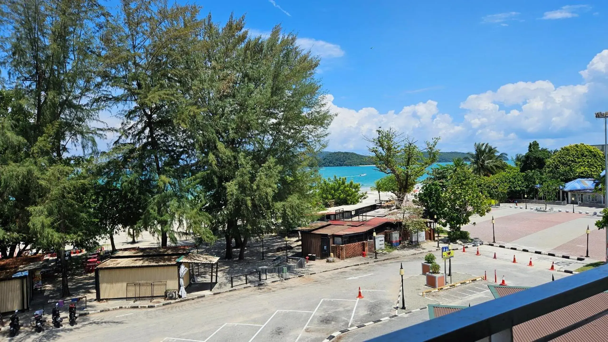 Sea view in Cenang Plaza Beach Hotel Sea view in Cenang Plaza Beach Hotel