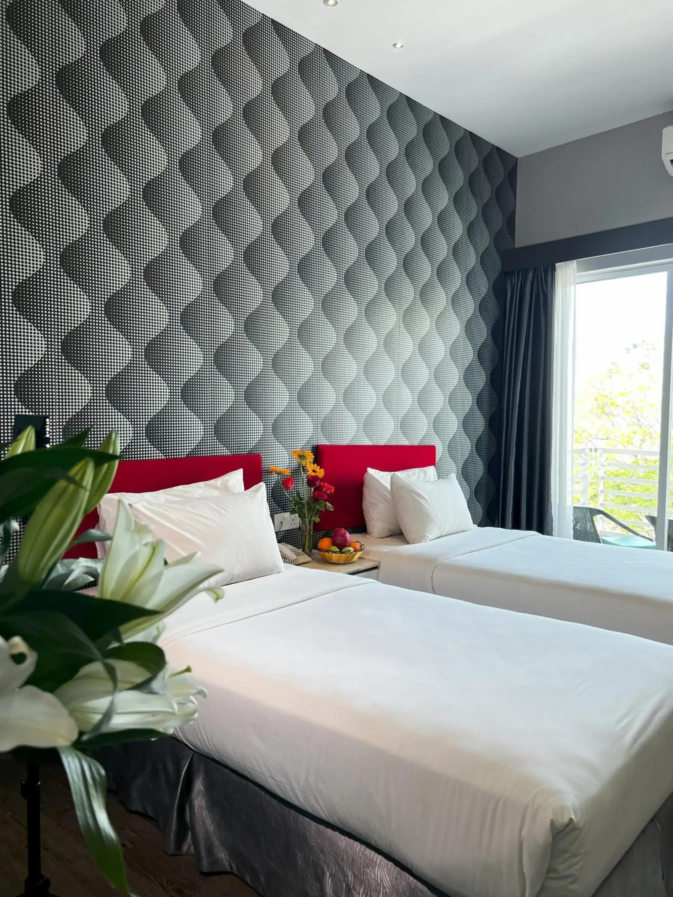 Bed in Cenang Plaza Beach Hotel Bed in Cenang Plaza Beach Hotel