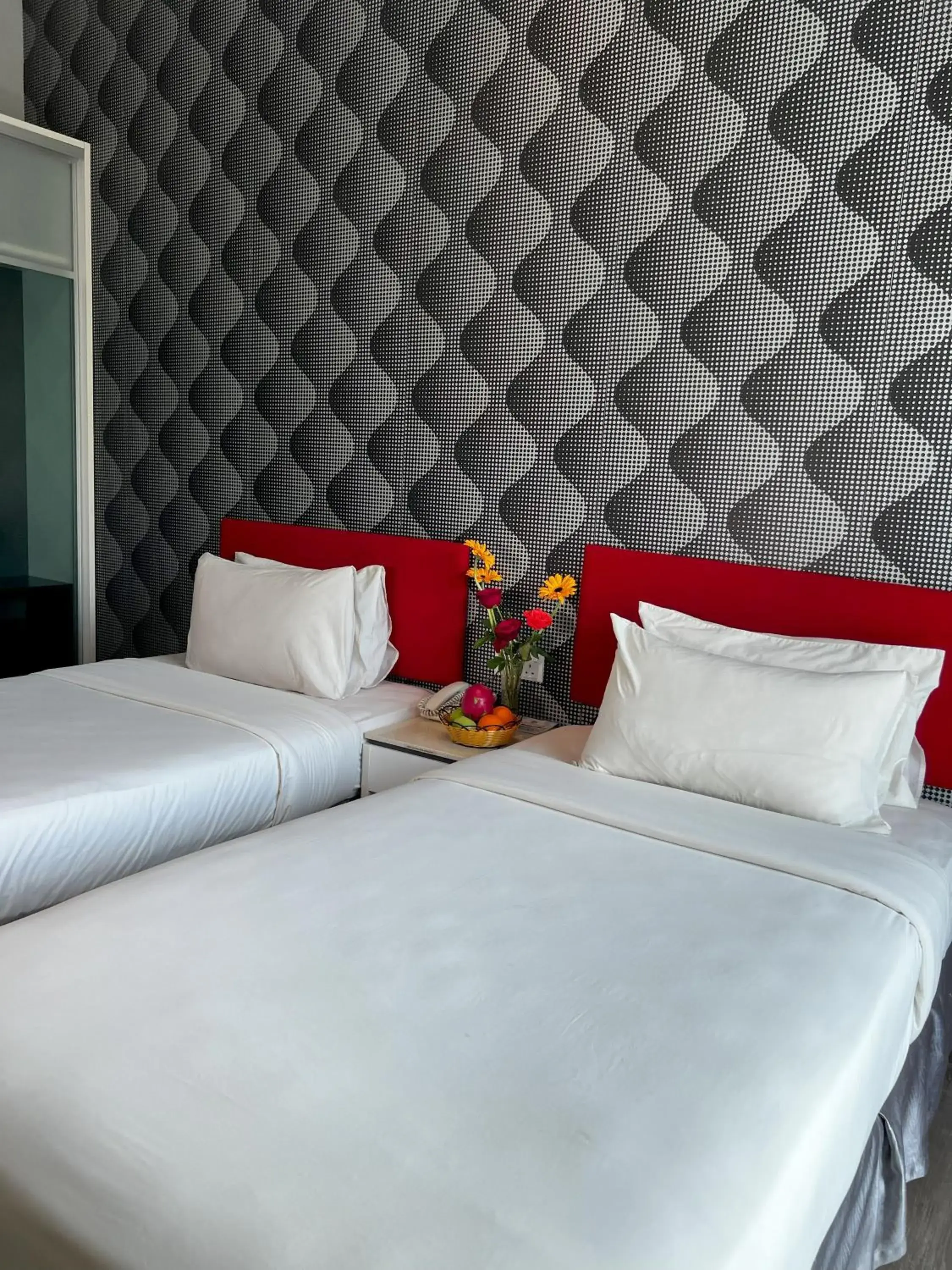 Bed in Cenang Plaza Beach Hotel Bed in Cenang Plaza Beach Hotel