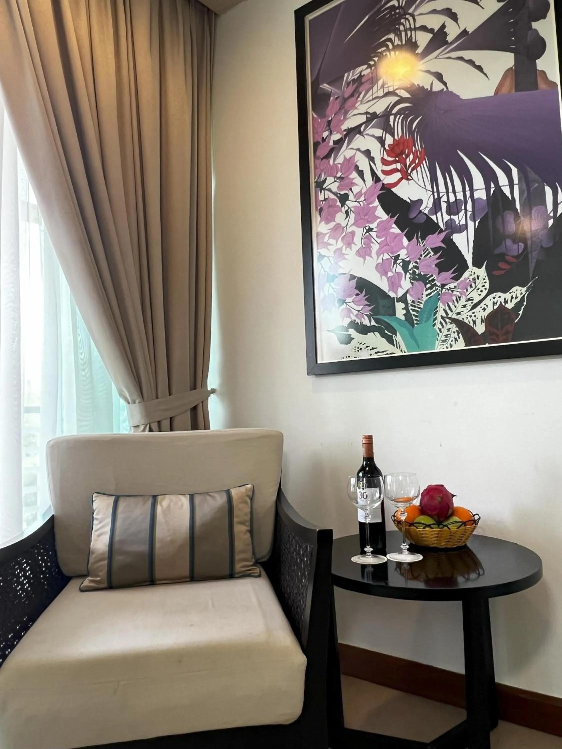 Decorative detail in Cenang Plaza Beach Hotel