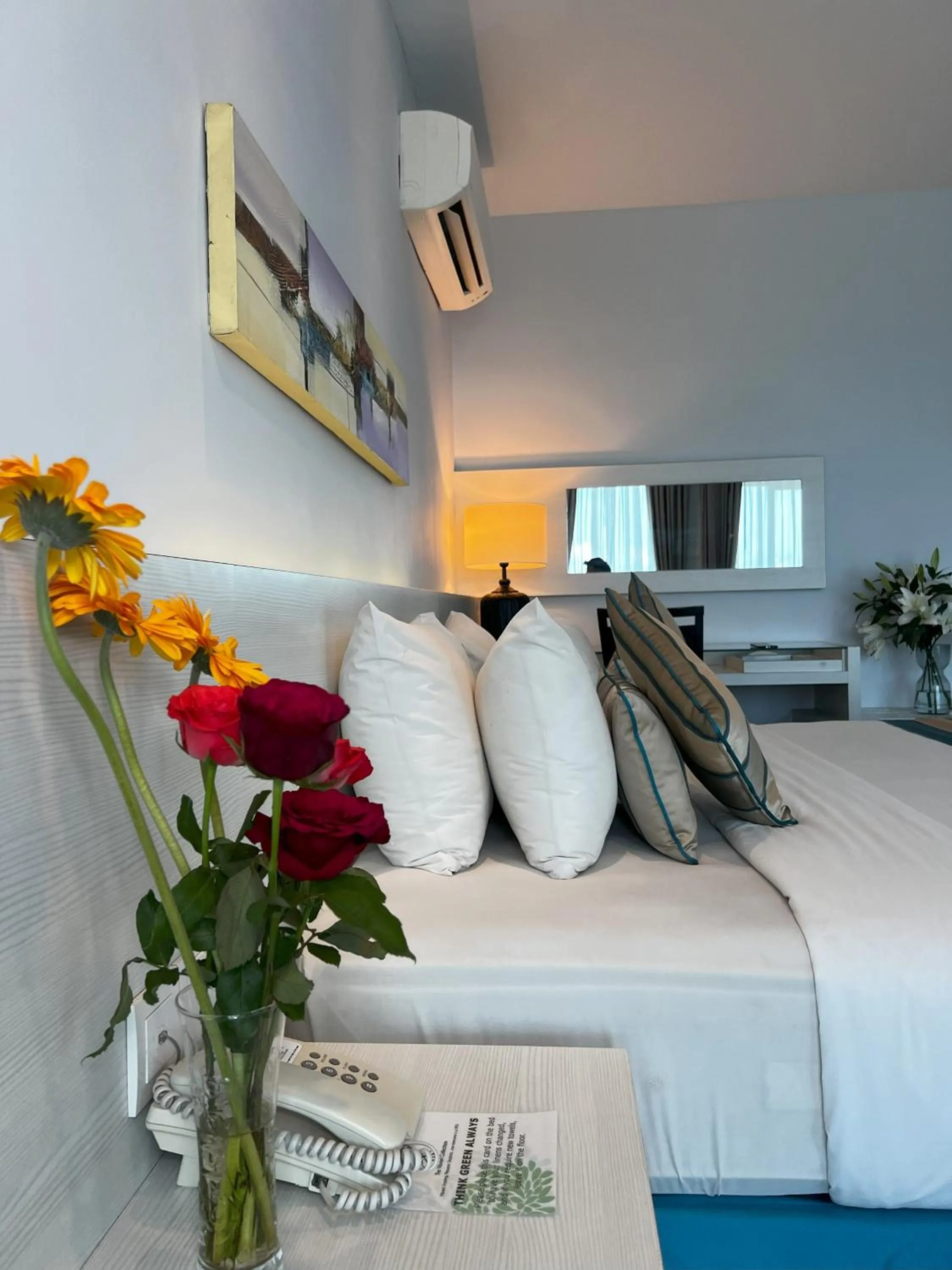 Bed in Cenang Plaza Beach Hotel